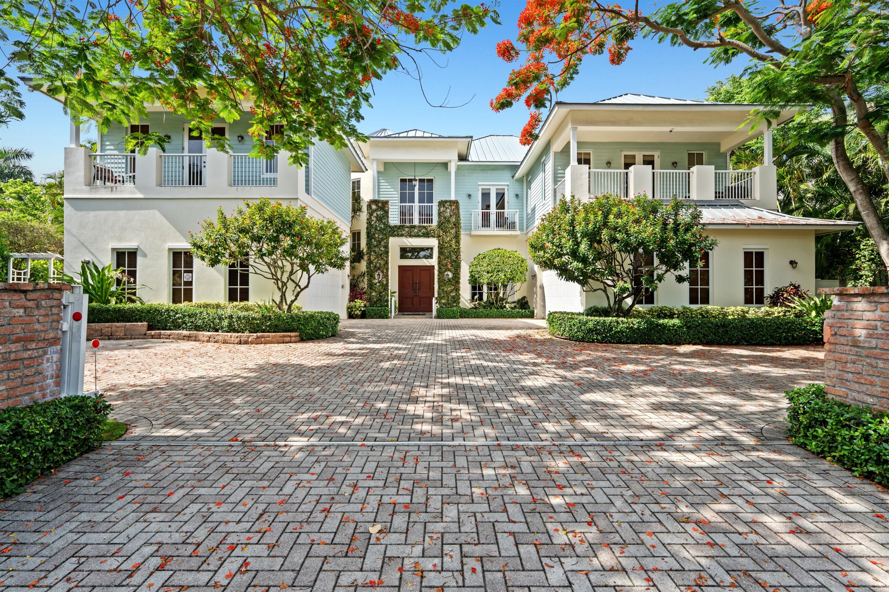 Steps from the beach, near Atlantic Avenue, this casually elegant Key West-style residence received the 2007 PRISM Award for energy-efficient design. Beautiful tray ceilings, marble/hardwood floors. Two customized offices. Serene master suite has spa-like bath, massage room, sauna, exercise room and full house generator. Private pool patio amid sumptuous tropical greenery. DISCLAIMER: Information published or otherwise provided by the listing company and its representatives including but not limited to prices, measurements, square footages, lot sizes, calculations, statistics, and videos are deemed reliable but are not guaranteed and are subject to errors, omissions or changes without notice. All such information should be independently verified by any prospective purchaser or seller. Parties should perform their own due diligence to verify such information prior to a sale or listing. Listing company expressly disclaims any warranty or representation regarding such information. Prices published are either list price, sold price, and/or last asking price. The listing company participates in the Multiple Listing Service and IDX. The properties published as listed and sold are not necessarily exclusive to listing company and may be listed or have sold with other members of the Multiple Listing Service. Transactions where listing company represented both buyers and sellers are calculated as two sales. "No payments made until title passes" Some affiliations may not be applicable to certain geographic areas. If your property is currently listed with another broker, please disregard any solicitation for services. Information published or otherwise provided by seller, listing company or its representatives is deemed reliable but are not guaranteed and subject to errors, omissions, or changes without notice. Copyright 2024 by the listing company. All Rights Reserved.