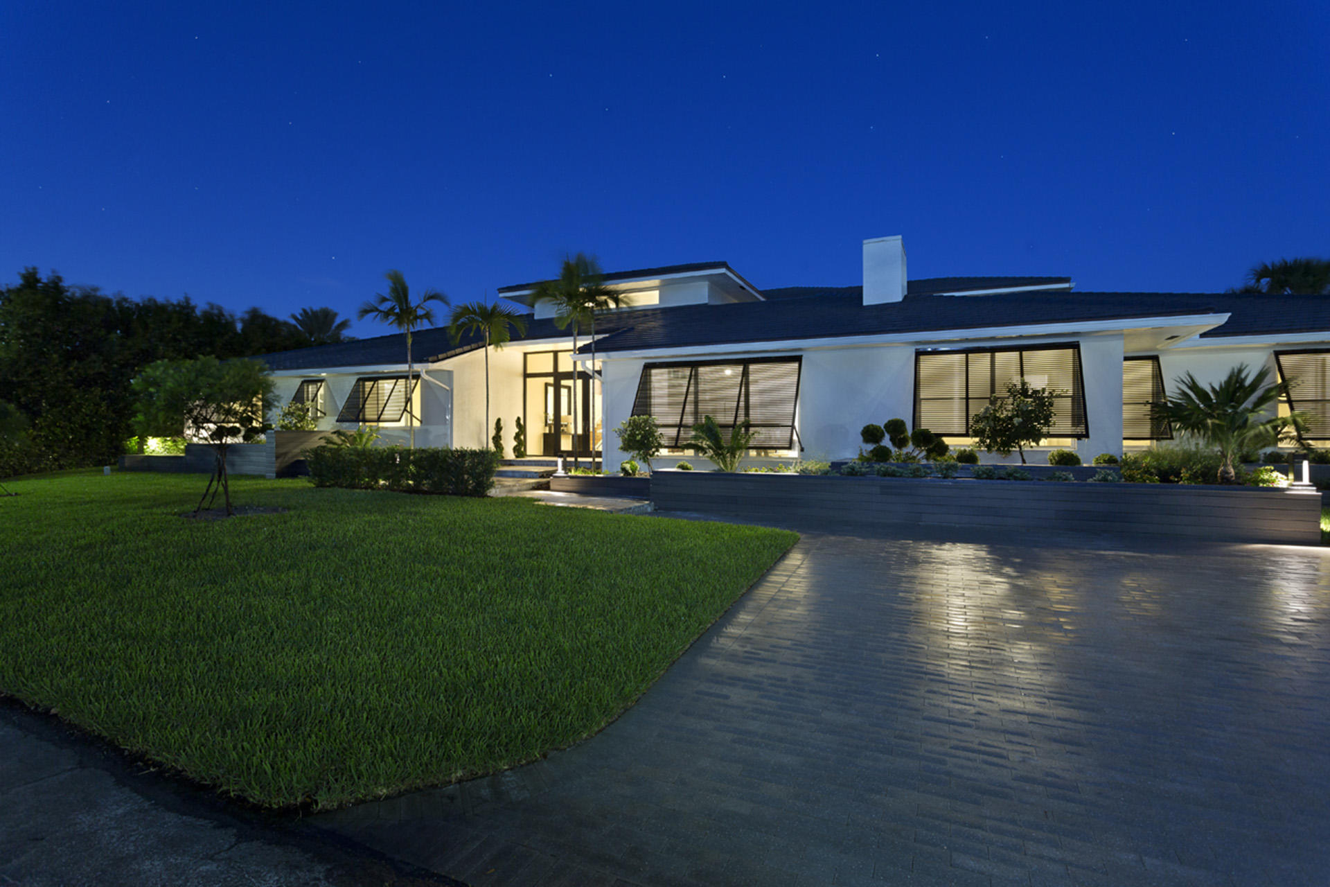 As indicated, the estate has been remeasured for accuracy for living and total square footage however, please verify. New Modern design, this newly completed showplace resides in the private guard-gated Yachting Enclave of The Sanctuary with protected deepwater dockage. Blending glass, stone, wood to create an impressive architectural statement for today's luxury living. The volume ceilings provide a dramatic entry with open floorplan with wide-plank washed oak wood floors. Top-of-the-line appliances are featured in the gourmet island kitchen. Included on the first level is the grand master suite with large walk-in closets and luxurious marble bathroom. Resort-style pool/spa with 70+/- feet of dockage. DISCLAIMER: The written and verbal information provided including but not limited to prices, measurements, square footages, lot sizes, calculations and statistics have been obtained and conveyed from third parties such as the applicable Multiple Listing Service, public records as well as other sources. All information including that produced by the Sellers or Listing Company are subject to errors, omissions or changes without notice and should be independently verified by any prospect for the purchase of a Property.  The Sellers and Listing Company expressly disclaim any warranty or representation regarding all information.  Prospective purchasers' use of this or any written and verbal information is acknowledgement of this disclaimer and that Prospects shall perform their own due diligence.  Prospective purchasers shall not rely on any written or verbal information provided when entering a contract for sale and purchase.  Some affiliations may not be applicable to certain geographic areas. If your property is currently listed with another agent, please do not consider this a solicitation for the listing. In the event a Buyer defaults, no commission will be paid to either Broker on the Deposits retained by the Seller.  "No Commissions Paid until Title Passes."  Copyright 2019 Listing Company. All Rights Reserved.