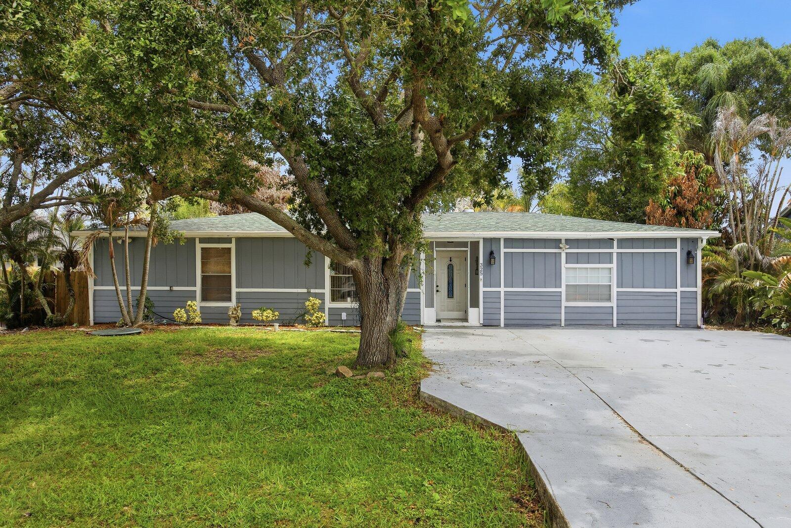 Opportunity awaits in this spacious 2-bedroom, 2-bathroom home located in desirable Port St. Lucie. Renovations are currently underway, with plans to reconfigure the existing layout into a potential 4-bedroom floor plan.   The home features a large enclosed garage, a private pool, a covered patio, and ample outdoor space, providing plenty of room to relax, entertain, and grow. This property offers an excellent opportunity for investors, renovators, or homeowner-occupants looking to customize a home to their own style and needs. With much of the renovation process already started, this property presents the chance to add your finishing touches and create a wonderful primary residence, vacation home, or investment property.