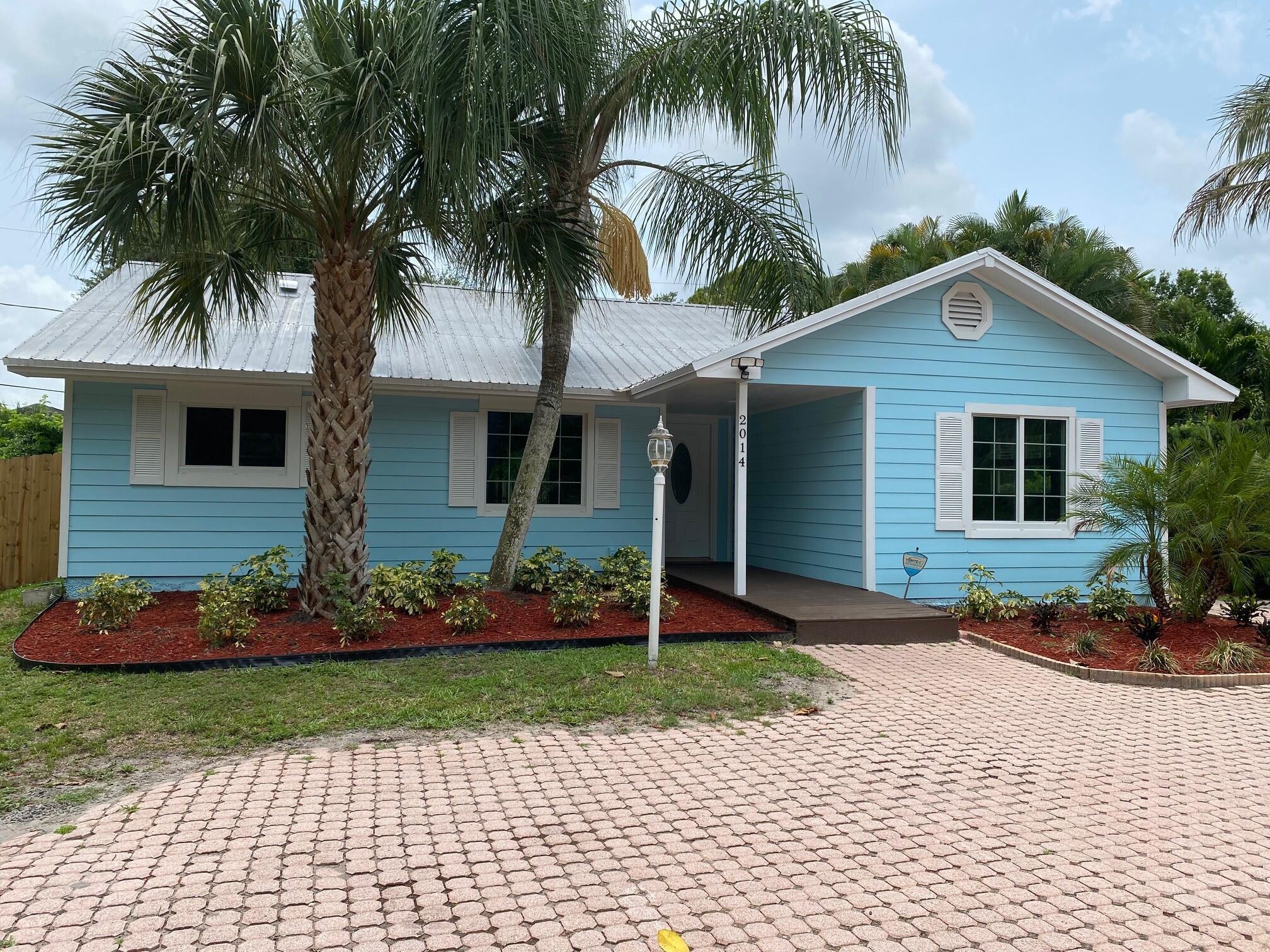 Renovated 3 bedroom, 2 bath home in Palm city. Prime location, no HOA, close to everything in Palm City , 20 min walk !!! to Publix. Impact windows, metal roof, new AC and new water heater. Granite countertops and stainless steel appliances. Separate laundry room with additional storage. The home is located close to I-95 and the Turnpike, as well as A-rated schools. First month rent and double security deposit required, rental insurance, background check and income verification. Dogs allowed with liability insurance proof, no cats.