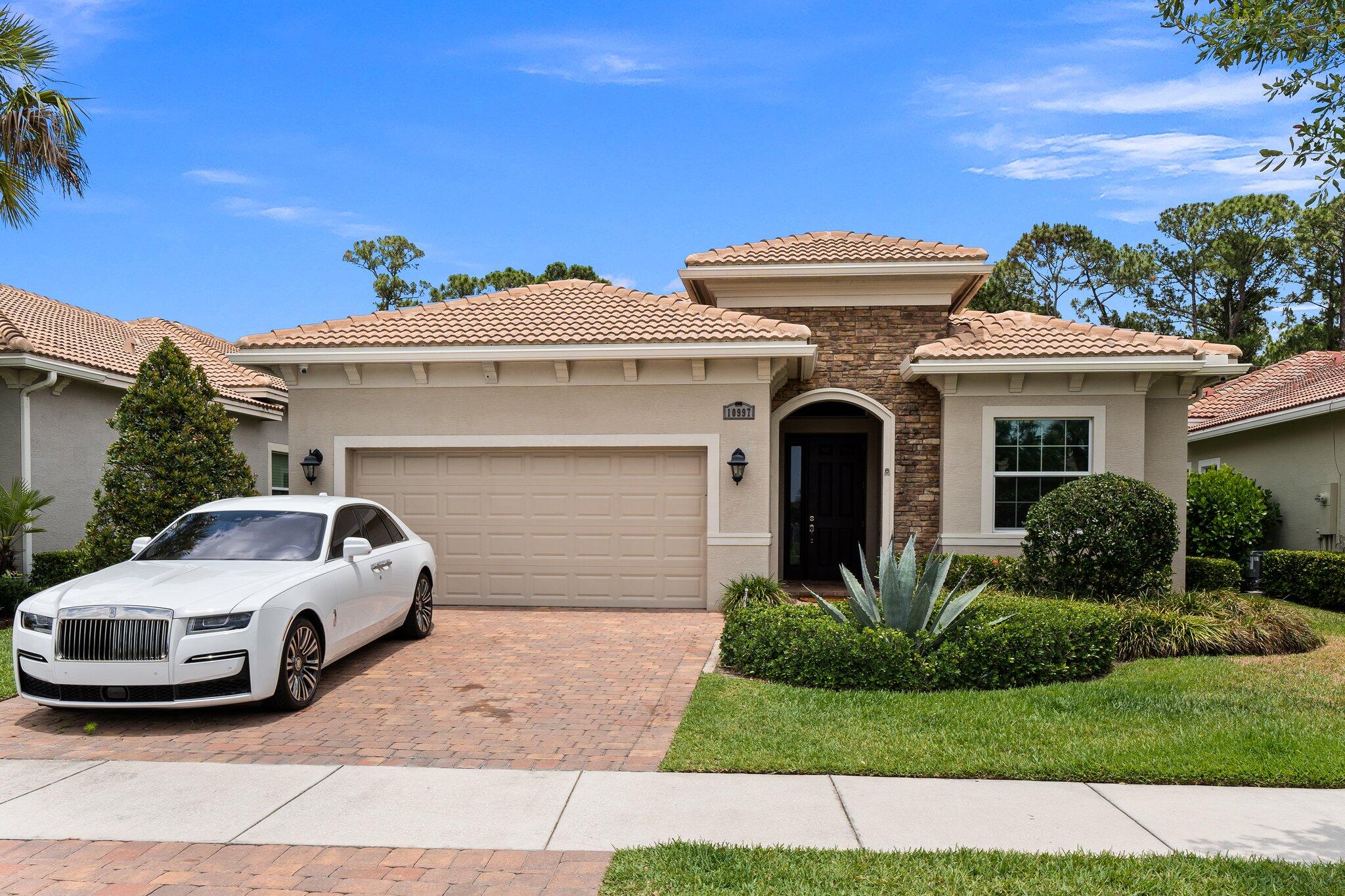 Welcome to your dream home! Nestled in the nicest Port St. Lucie community, this newly listed, fully upgraded house offers a luxurious lifestyle designed to impress. With 3 spacious bedrooms plus den and 3 well-appointed bathrooms, comfort meets style in every corner. Step inside to discover a gourmet kitchen where any professional chef would feel at home. The open-concept living area, anchored by a striking fireplace, is perfect for cozy evenings or hosting lavish gatherings. The primary bedroom serves as a private retreat, ideal for unwinding after a busy day. Every detail, from the head-turning fixtures to the flooring

has been meticulously chosen to provide an ambience of refined relaxation.

Living here means more than just enjoying a beautiful home; it's embracing a resort-style community with all the perks. From the fitness center, pool, pickleball, tennis to the convenient access to essentials at Publix Super Market at Verano - everything you need is just a stone's throw away.

This property isn't just a place to live, it's a place to love. Prepare to entertain, relax, and live your best life - laughter included at no extra charge! Ready to make the best move of your life? This house is waiting to become your home.