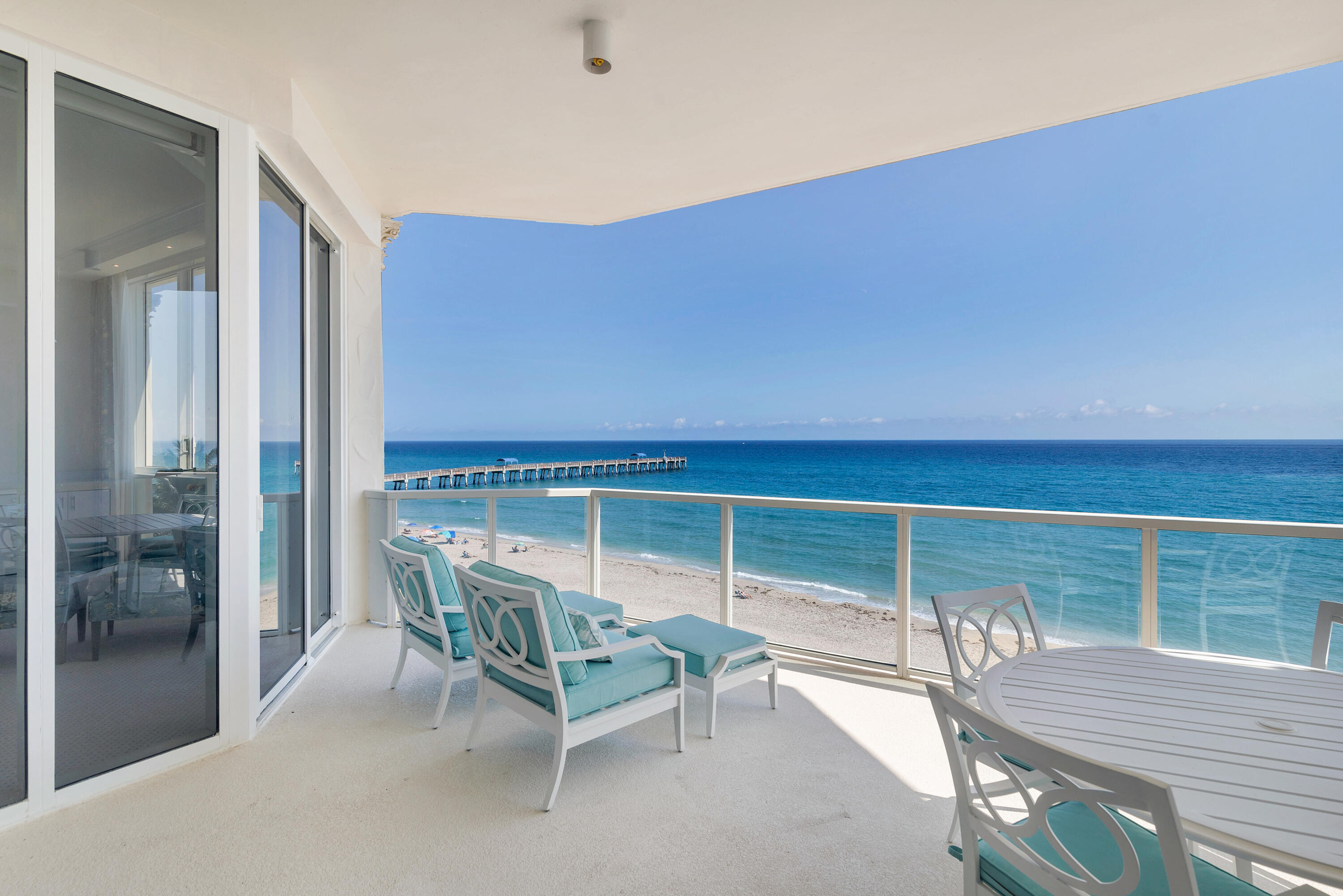 Experience the best of oceanfront elegance in this high-floor residence at Bellaria Palm Beach, where direct east ocean views and breathtaking Intracoastal vistas create a truly serene retreat. A private foyer welcomes you into this stunning 3 bedroom residence, 10.5' ceilings, recently upgraded with all-new, beautifully renovated bathrooms, custom-designed walk in closets, gourmet eat in kitchen with family room featuring a Thermador 6 burner cooktop and oven, built in espresso machine, subzero wine cooler, all in the panoramic backdrop of the Intracoastal waterway. The epitome of indoor outdoor living, from sunrise to sunset, perfect for entertaining, complete with a summer kitchen. 

Bellaria Palm Beach offers world-class amenities in an exclusive oceanfront setting.