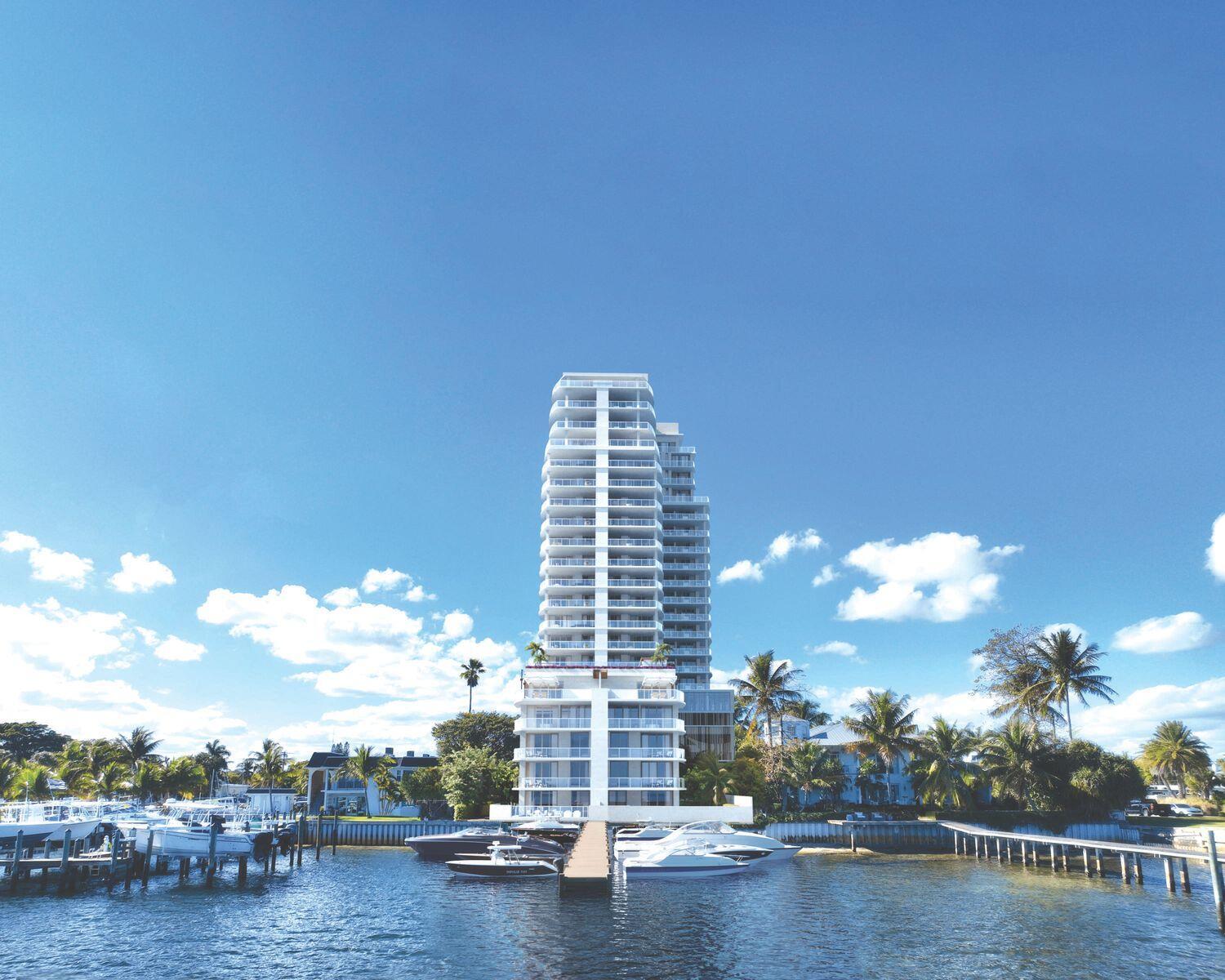 Welcome to ALBA, a private, boutique development directly on the intracoastal in West Palm Beach. With 55 exclusive residences, Alba offers breathtaking views of Palm Beach, the Intracoastal, the Ocean, and Downtown. Experience the ultimate in waterfront living in this new construction building designed by Spina O'Rourke + Partners. Residence 1402 features 3 bedrooms, 3.5 bathrooms, and a spacious 556-square-foot terrace complete with a summer kitchen and stunning corner southeast views. Floor-to ceiling hurricane-resistant windows highlight the expansive water views, while the open-concept Italkraft kitchen includes professional-grade SubZero® and Wolf® appliances. The building features 2 pools, fitness center an spa, private waterfront dining room, and 24 hour Valet and Security