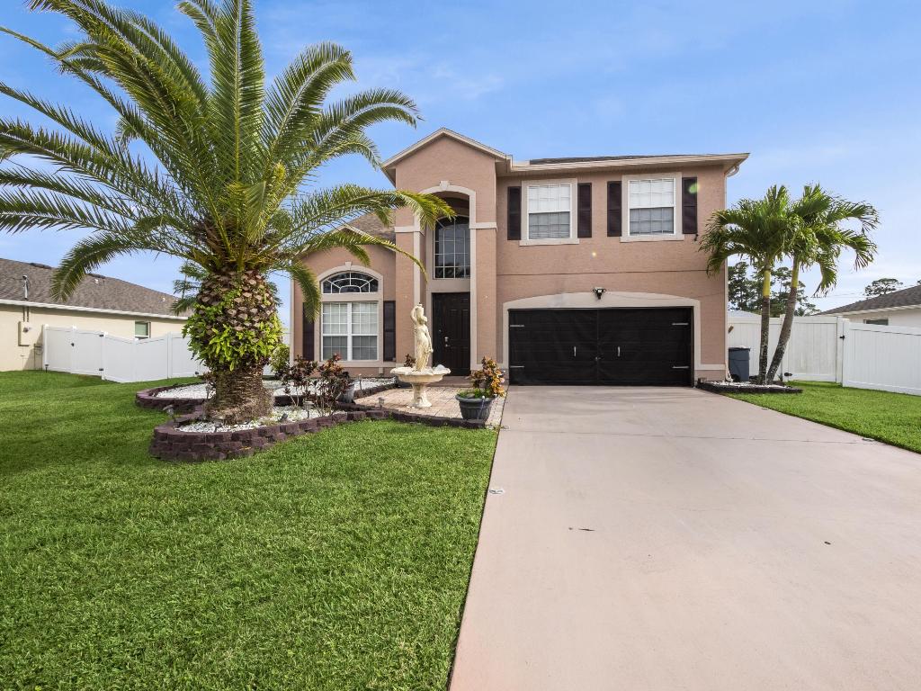 Beautiful two story home in a quiet neighborhood. Close to Traditions and Crosstown. Aquaguard flooring throughout; stainless appliances in the kitchen that overlooks the family room; master bathroom has separate tub and shower; newly installed fence and a large backyard. This is a gem and a must see! Please call for an appointment.