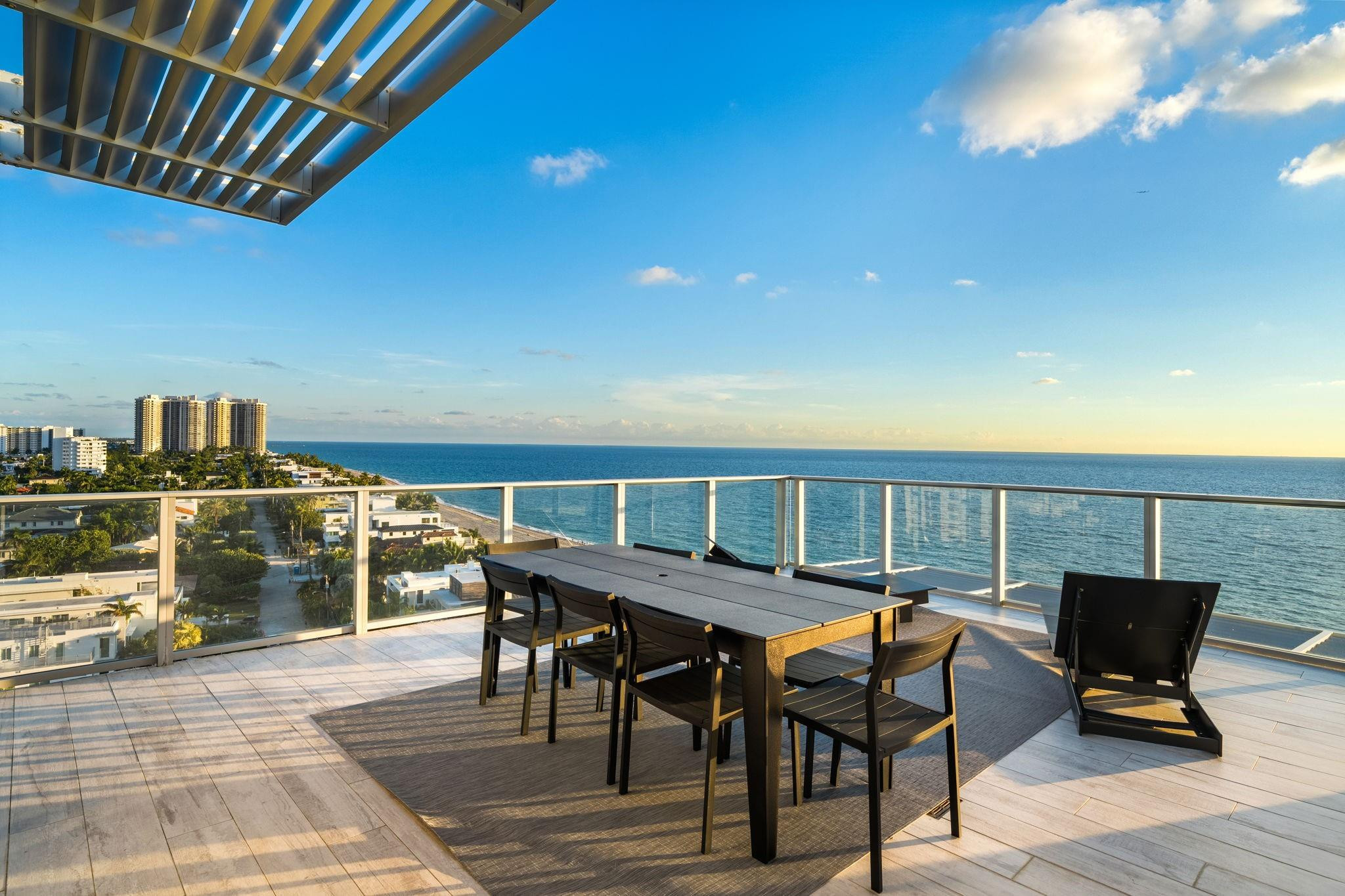 Experience oceanfront living at its finest in Residence N1003 at Auberge Beach Residences & Spa. This one-of-a-kind 4-bedroom, 4.5-bath North Tower residence offers over 3,500 sq ft of open, modern interiors and an expansive 1,800+ sq ft terrace capturing panoramic ocean, Intracoastal, and skyline views from every room. Designed with elegant marble finishes, seamless indoor-outdoor flow, and a private plunge pool a rare luxury on the sand. Auberge delivers the ultimate resort lifestyle with world-class amenities, beach and pool attendants, on-site dining at the new oceanfront Mediterranean restaurant Delmar (coming soon), and holistic treatments at Evara Spa.