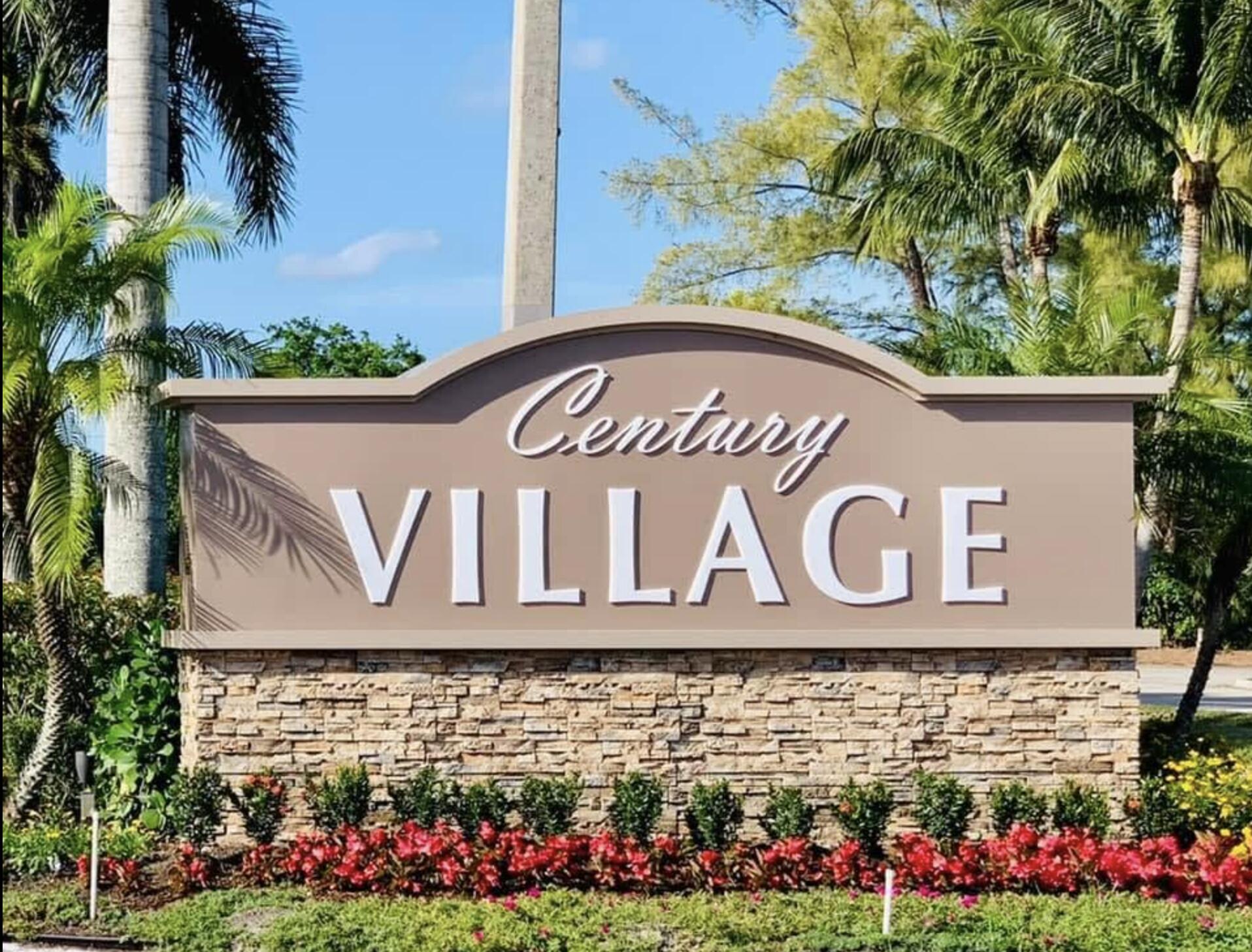Best Location in Prime West Palm Beach Century Village. 55+ Community