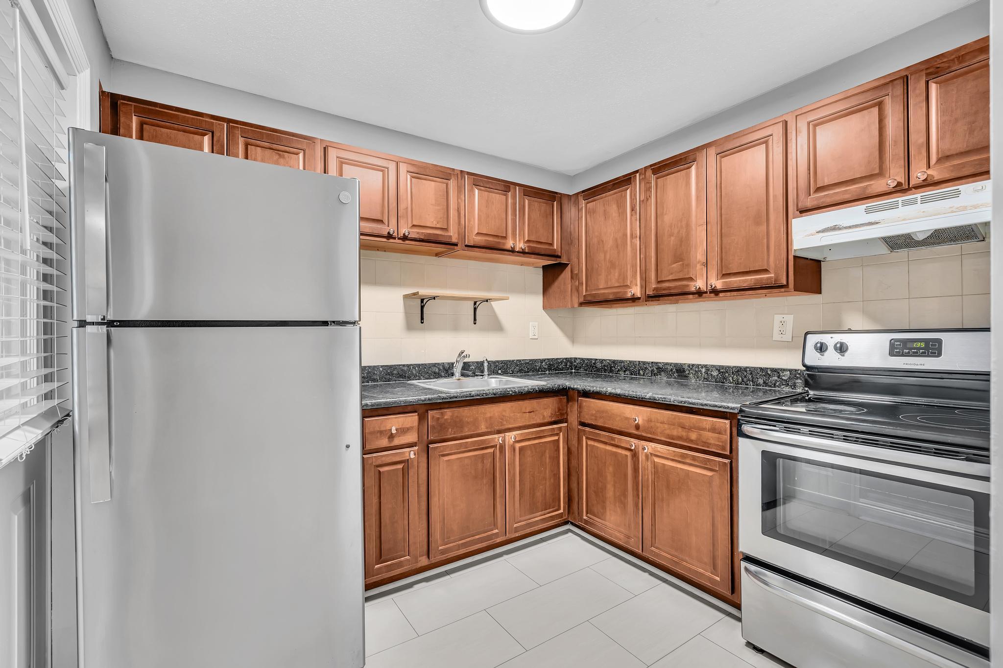 AWESOME 2/1 in a hidden Fort Lauderdale oasis! This 1st floor private unit features an updated kitchen with granite countertops, stainless steel appliances, tile flooring throughout, and a spacious layout with tons of natural light. Located in a gated, lushly landscaped community with a Key West feel, residents enjoy resort-style amenities including a large pool deck, picnic area, and secure keyless entry. Pet-friendly and includes on-site laundry. Prime location just minutes to downtown Fort Lauderdale, major highways, and surrounded by parks and walking trails such as Riverland Park, Riverside Park, and the scenic Riverwalk. Don't miss this rare opportunity for comfort, style, and convenience in the heart of Fort Lauderdale!