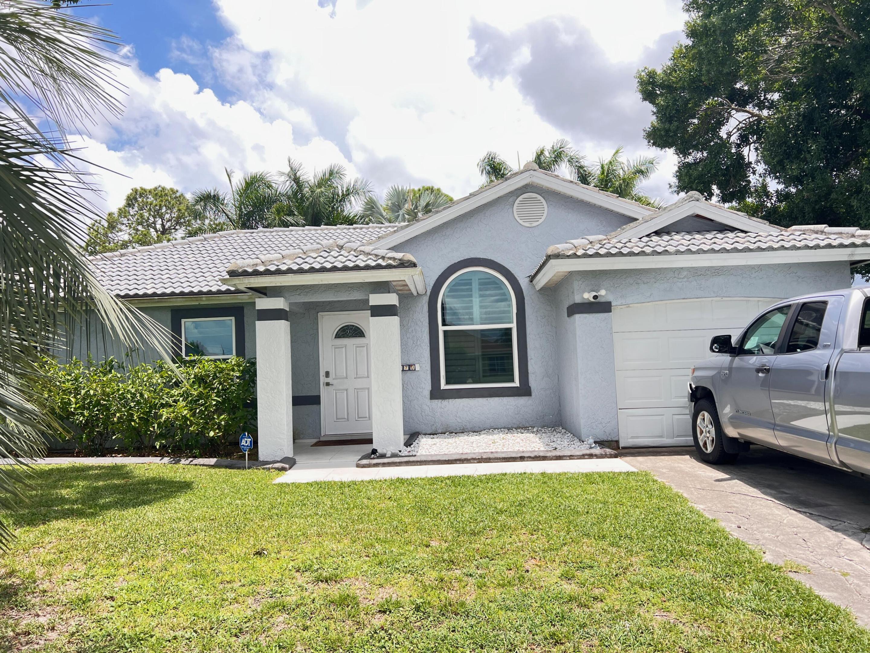 This beautifully upgraded 3-bedroom, 2-bath home is perfect for raising a family. Enjoy your own in-ground pool and a spacious fenced backyard—great for kids, pets, gardening, and weekend barbecues. There's even a shed for extra storage and tropical landscaping with Royal Palms and banana trees that make the space feel like your own retreat. Inside, the home features new vinyl flooring throughout, fully updated bathrooms, impact windows and doors, and custom electric blinds. The kitchen boasts granite countertops and tall 42'' cabinets. Stay comfortable with a newer A/C, ductwork, water heater, and a fairly new tile roof. The home is Ethernet wired for fast, reliable internet—ideal for work or school. Don't miss this opportunity to own a move-in ready, family-friendly home.