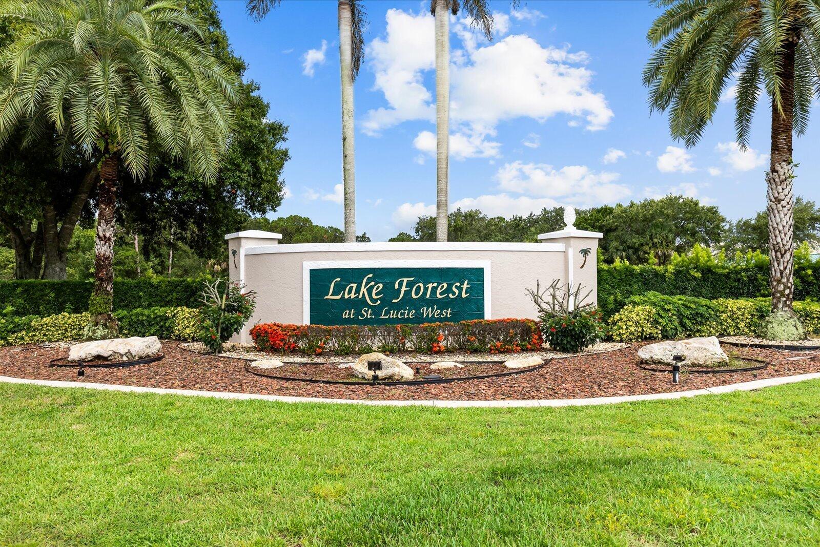 LAKEFOREST AT ST LUCIE WEST PHASE 1 - Residential