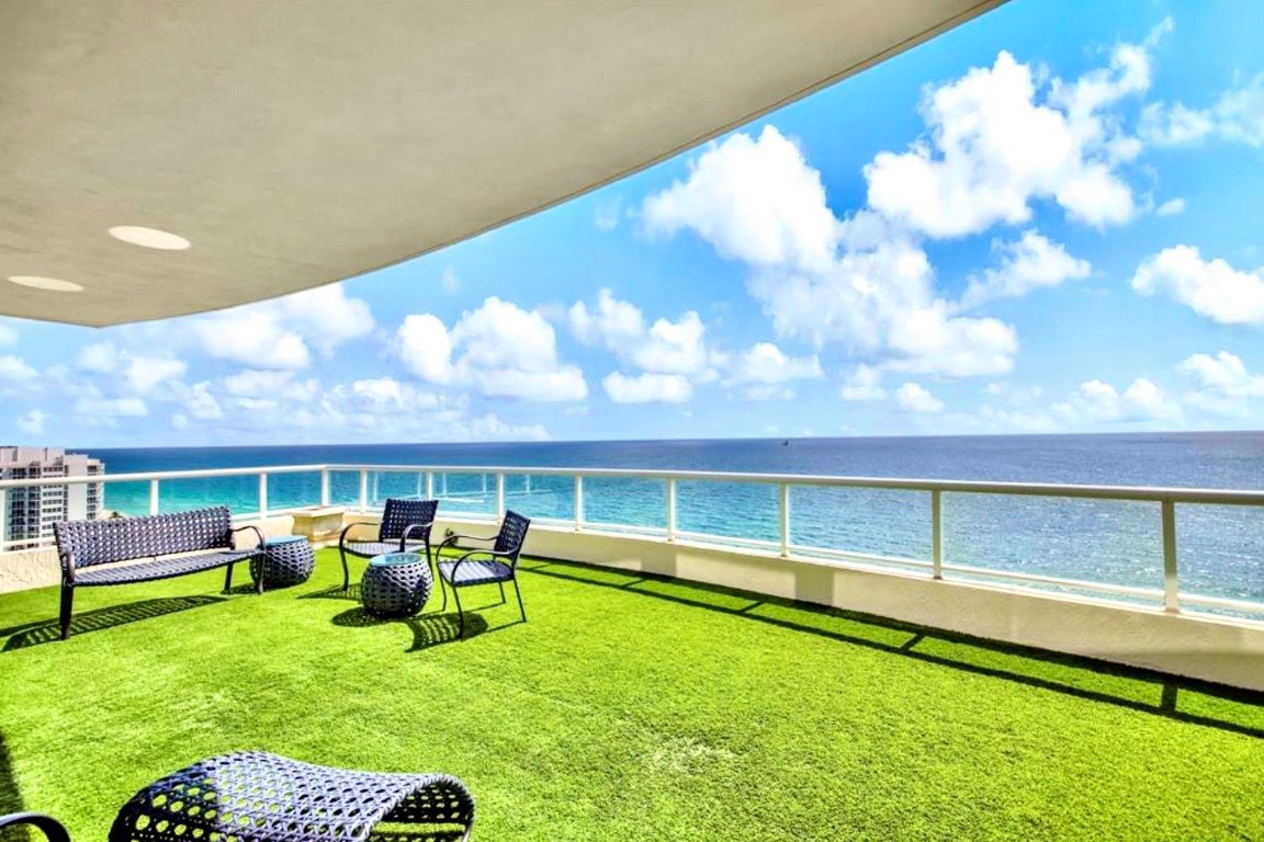 DIRECT OCEANFRONT CORNER WRAP-AROUND BALCONY RITZ CARLTON PRIVATE RESIDENCE OCEAN TO INTRACOASTAL. 4 ASSIGNED PARKING!!! This residence is one of a kind extending the entire OCEANFRONT corner to Intracoastal corner with views galore. Enjoy magnificent sunrise on the ocean front terrace and the gorgeous colors of sunset on the intracoastal terrace. 4 bedroom residences are a rarity in the Ritz, making this a phenomenal opportunity. Enjoy a full service, resort lifestyle with the 5 Diamond, world-class staff of the award winning hotel. Private lobby, private elevator bank, parking garage access or valet, private residence concierge with the finest hotel amenities; in-room dining, state of the art fitness center, 10,000 sq ft spa, ocean view pool deck with owner's lounging section.