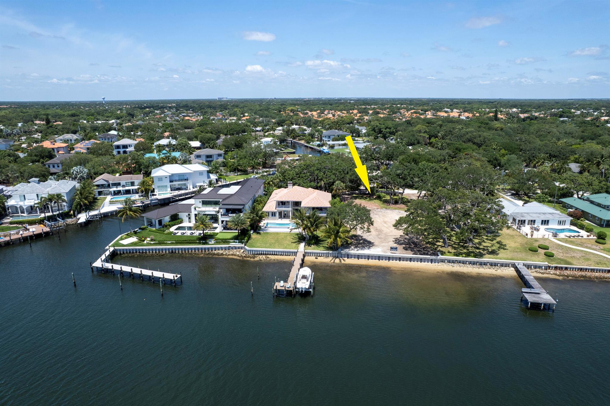 The former home on this property has been removed, leaving a rare opportunity to build your dream residence on one of Palm Beach Gardens' most coveted waterfront locations. This direct Intracoastal lot sits in a No Wake Zone on the widest section of the ICW, offering panoramic wide-water views across to the east. Enjoy breathtaking sunrises and endless boat activity from your backyard.
A new seawall is already in place, and a dock permit has been secured—making this property truly ready for your custom build. This is a one-of-a-kind waterfront lot that combines luxury, location, and lifestyle in the heart of Palm Beach Gardens.
Don't miss this exceptional opportunity to create your dream home and experience the ultimate in South Florida waterfront living.