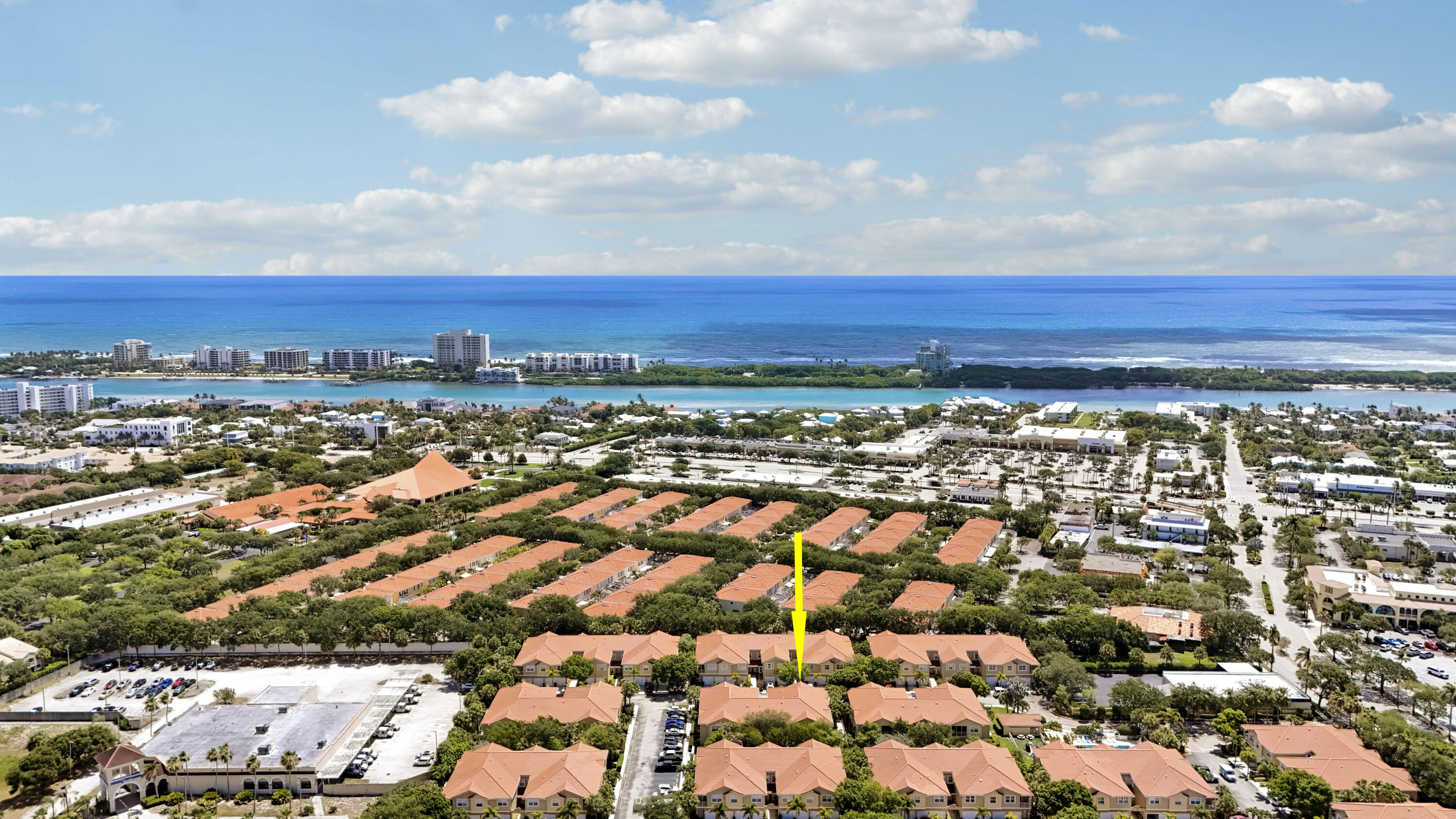 Welcome to this beautifully maintained 3-bedroom, 2-bath corner unit with a 1-car garage in one of the most desirable locations in Tequesta! This spacious condo features soaring ceilings, accordion shutters, stainless steel appliances, and a functional split-bedroom floorplan designed for comfortable living. The A/C was replaced in 2019 for added peace of mind.  Vinyl floors installed in 2022 and primary bathroom was renovated in 2019. Located in the highly sought-after Tequesta Trace community, built in 2002 by Centex Homes, residents enjoy a pet-friendly atmosphere with allowances for pets up to 75 lbs, immediate rental opportunities up to 3 times per year, and the rare ability to park pick-up trucks (up to 18 ft and no commercial vehicles). The community consists of 133 condos across 5  unique floorplans and recently completed a roof replacement in 2024. Enjoy   an unbeatable location just minutes from Jupiter's beautiful beaches, waterfront dining, shopping, and top local restaurants. The maintenance fee includes internet, exterior building insurance, and water, making for easy Florida living. Don't miss this opportunity to own a piece of paradise!