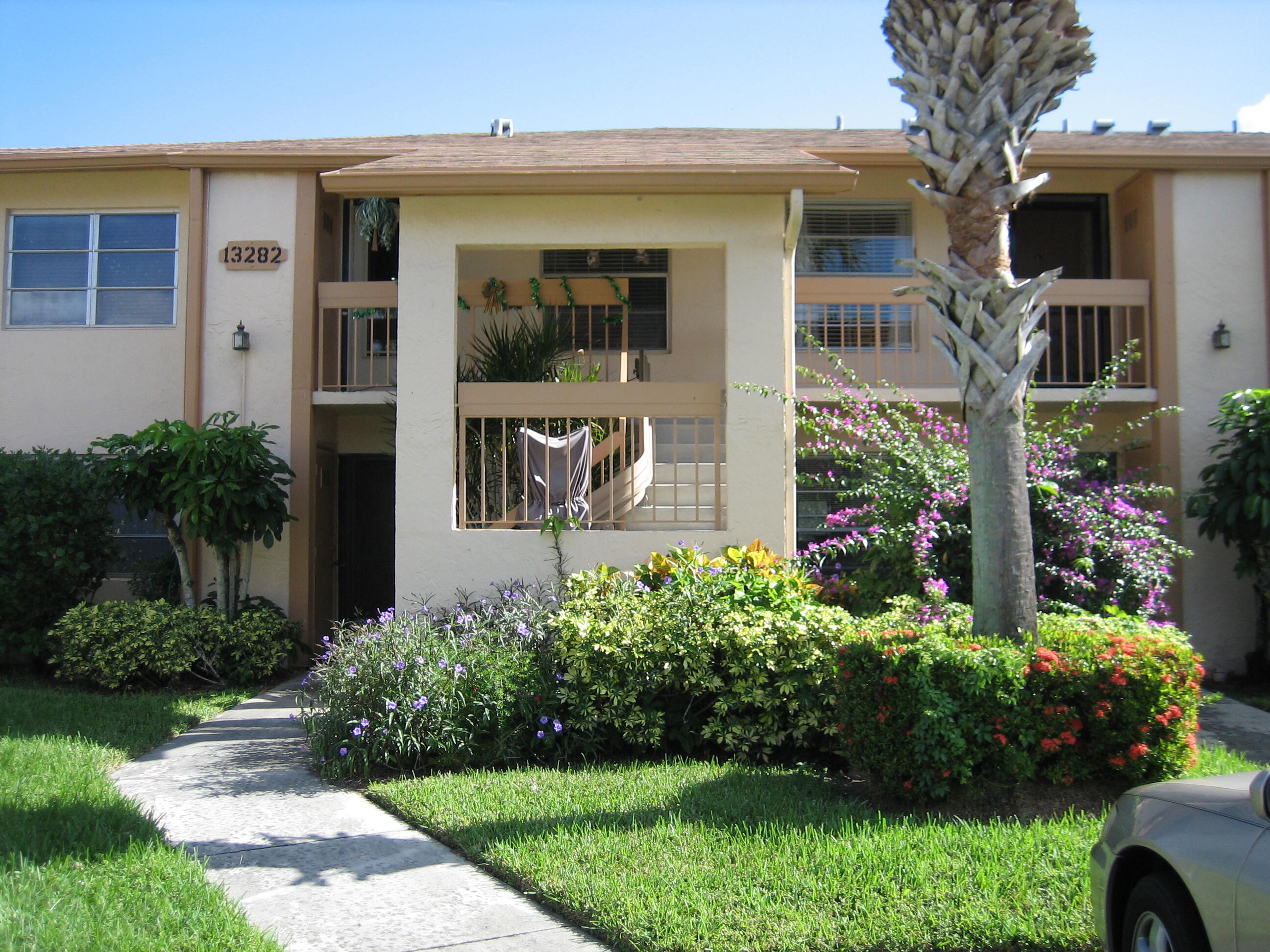 Welcome to your two-bedroom, two-bathroom home at Palm Greens at Villa del Ray Condo in Delray Beach, Florida. This two-story condominium offers 1,198 square feet of finished living space, providing comfortable accommodations and thoughtful layout for residential living. The property features two full bathrooms, ensuring convenience for residents and guests alike. Located within the established Palm Greens at Villa del Ray community, this condo presents an opportunity to own in this Delray Beach location. The open floor plan and practical design make this residence a solid choice for those seeking a move-in-ready home.  Enjoy a brand new clubhouse with resort style pools,  Billard room, card room, art room and showroom.  Tennis courts and Pickle ball courts.