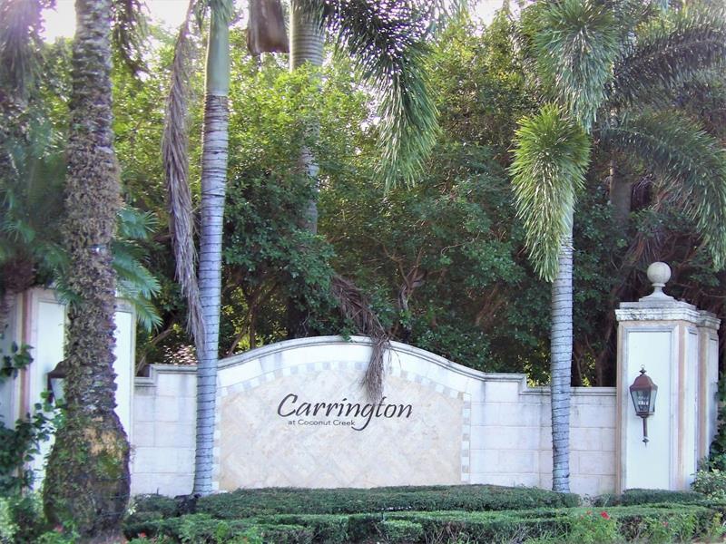 CARRINGTON AT COCONUT CREEK - Residential