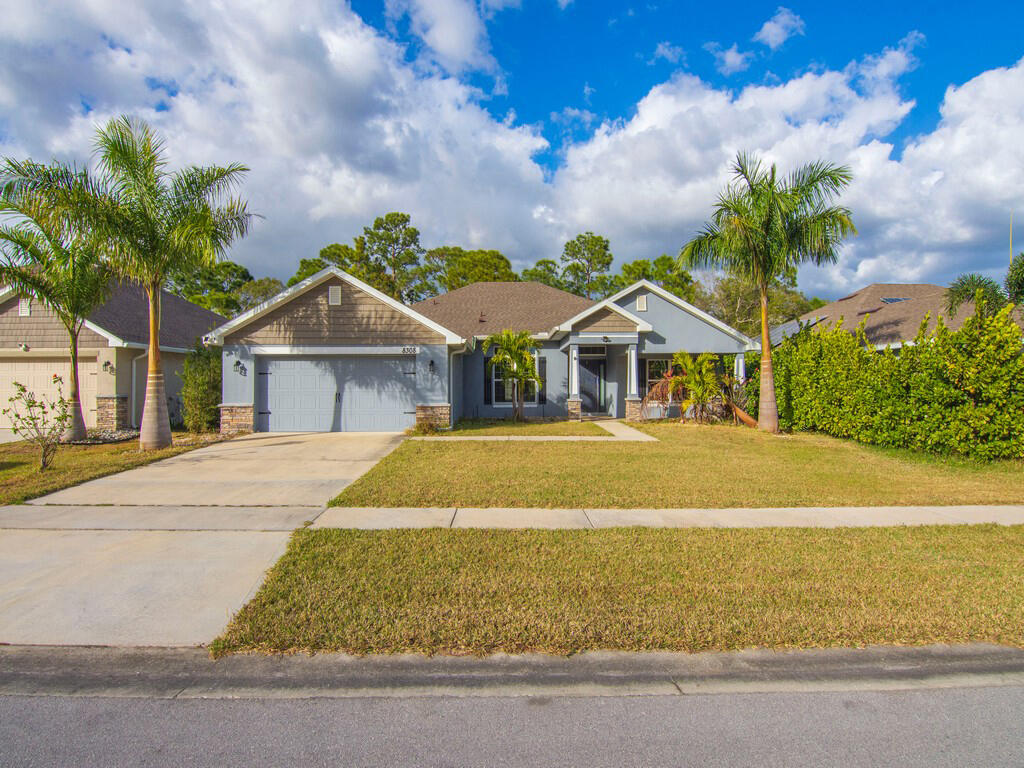 Welcome to Waterstone! A resort style amenities with Low HOA fees. This 2022 CBS-built 4-bedroom, 3-bath offers modern comfort and style . Enjoy a spacious open layout featuring a decorative fireplace, breakfast nook, , and a formal dining area perfect for entertaining. The large primary suite offers 2 walk-in closets, dual sinks, and a serene view of the rear preserve. Additional highlights include a screened patio, PVC fenced yard, flex room, and a cabana bath with dual sinks. With 3 linen closets and a 2 car garage, this home combines function and elegance in every detail. Move-in ready and built for today's lifestyle!: