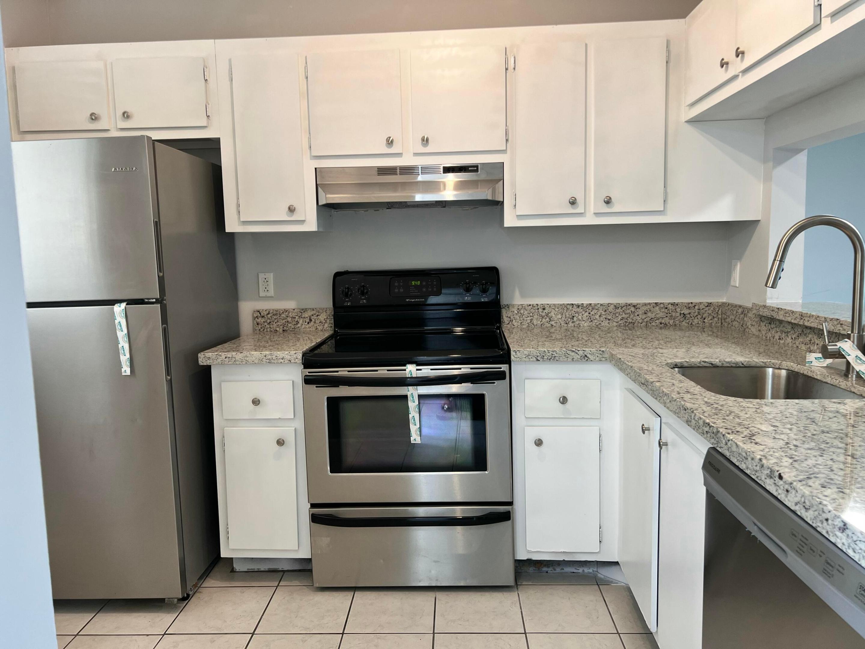 FOR RENT 2 Bed 2 Bath Bright upper level condo. Open living/dining area. Tile throughout kitchen and main living space. Laminate floors in both bedrooms.  Granite countertop. In Unit Washer and Dyer. Additional Storage on the private balcony. Lucerne Lakes Golf Condo - Quiet community, minutes drive from Florida Turnpike, and short drive to Palm Beach International Airport, downtown West Palm Beach, Wellington Regional Hospital, Wholefoods, Trader Joe's, Publix, Mall at Wellington Green, downtown Lake Worth and the beach. ALL AGES- Clubhouse amenities include swimming pool, jacuzzi, recreational area and more. RENT COVERS BASIC CABLE and WATER utilities. No pets allowed per Association. Available now !