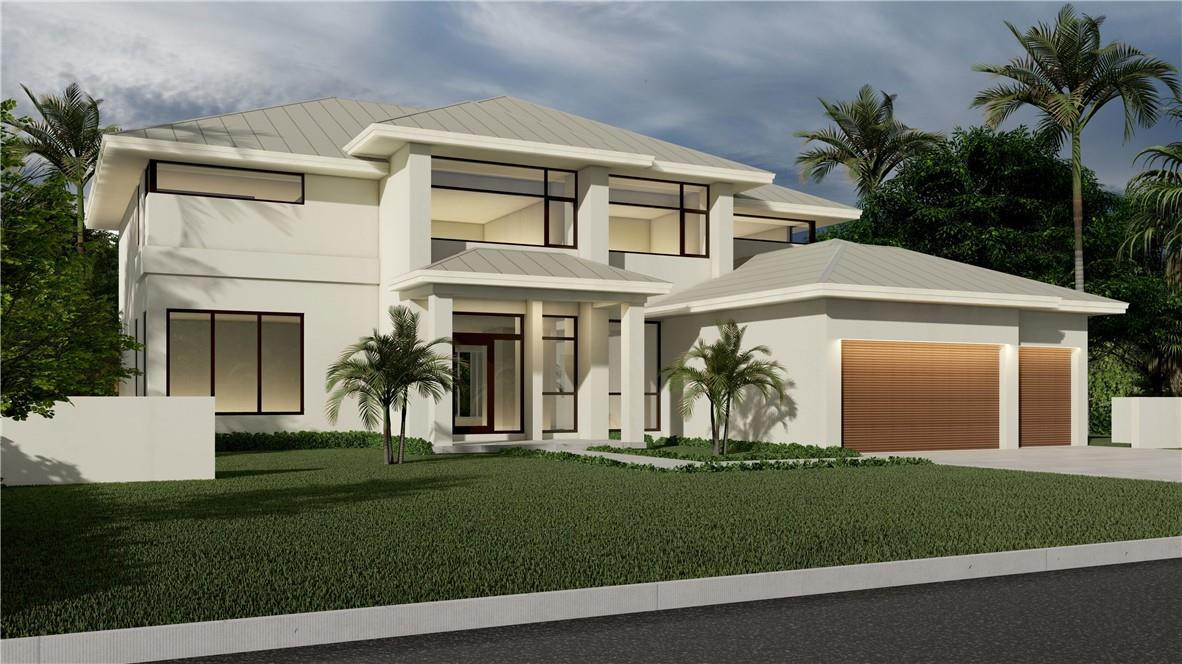 NEW CONSTRUCTION in COLEE HAMMOCK on SE 17 AVE. Sophisticated modern architecture, situated on a large lot (75X120) The luxurious & sophisticated  appeal is accented  by one of the most stately Oaks on the street . The floor plan is conducive to today's life style with oversized windows creating a luminous interior experience. A covered loggia & tropical pool create an outdoor paradise.  The home has a custom kitchen, with upgraded appliances, a gas cook top & large center island for gatherings. A den/study and a generous guest bedroom on first floor. The spacious primary suite located on the second floor includes 2 large walk-in closets & the gorgeous bathroom. Additional features include an elevator, laundry on 2nd floor, natural gas, 3 car garage. Buyers have time for personal choices.