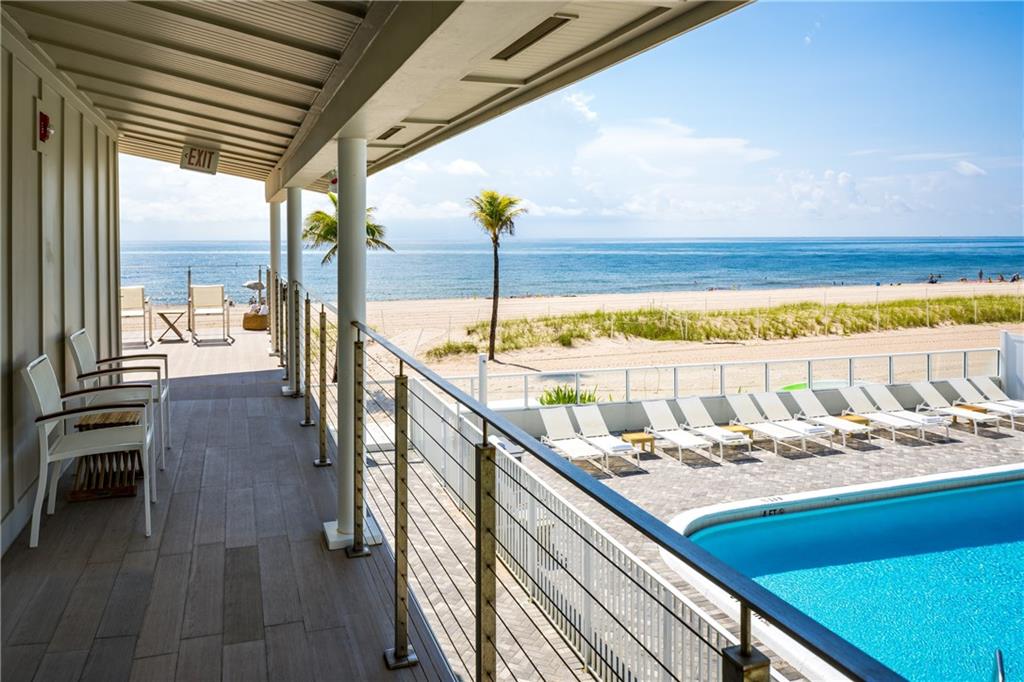Award wining beach hotel Tides Inn. Directly on the sand in the sea side town of Lauderdale By The Sea. Amazing direct ocean views. Featuring spacious hotel rooms, efficiencies, one and two bedroom apartments, heated pool and on site parking. Completely remodeled by international designed team. This Boutique style hotel truly exceeds expectations for style, comfort and service.