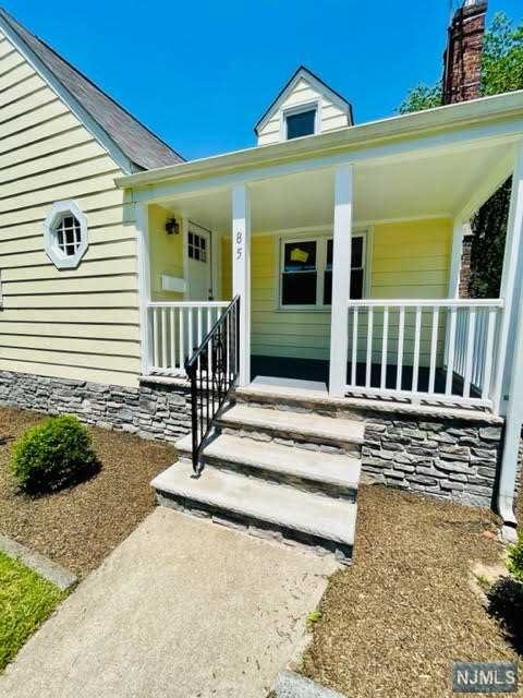 A rare rental find available September 1st. Beautiful, spacious, bright, & completely renovated single family home features: gleaming hardwood floors, exquisite new wood kitchen cabinets w/quartz counter top, trendy mosaic tile backsplash, stainless steel appliances, dining room, living room with wood burning fire place, two bedrooms on first floor with gorgeous full bathroom, 2 bedrooms on the second floor and a full bathroom, full basement, spectacular fenced backyard with wood deck & in-ground pool, garage, beautiful newer inviting curb appeal. New Washer & Dryer will be put in. Beautiful Home!!!!