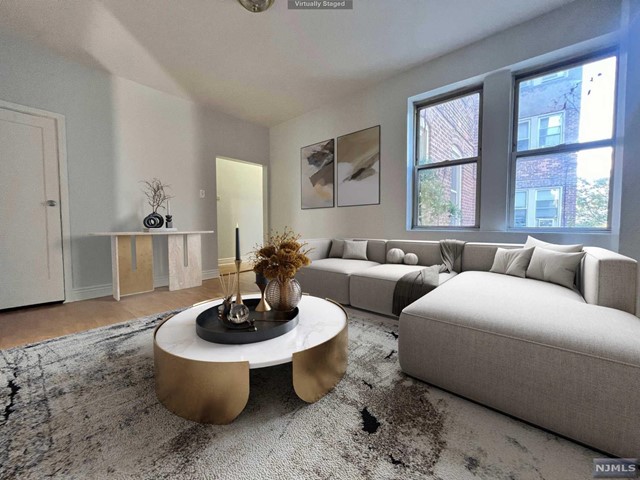 Discover your new home in this recently updated 1 Bdr/1 bath apartment, located between Bergenline shopping district and Boulevard East. Just steps away from the beautiful James Braddock Park, you'll have access to scenic views, walking trails, and other activities. This location also offers easy access to transportation (NJ transit and free ferry buses) for a quick commute to NYC. Plenty of street parking, in-building washer and dryer. Heat, hot and cold water included in rent. CATS AND DOGS ARE WELCOME