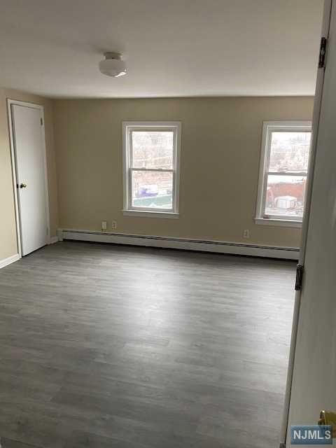Freshly painted 3rd Floor apt with new flooring conveniently located in the heart of East Rutherford! Near the Rutherford Train Station, Bus to NYC, Shopping, House of Worship and Parks. This unit has nice sized rooms with plenty of windows and (5) oversized closets and pantry in the kitchen. Eat-in Kitchen 13 x 13, Dining Room/Office or 2nd Bedroom, 12 x 14, Living Room 13 x 15, Bedroom 12 x 12. This unit is available immediately and is one of a kind! Make your appointment today as this unit will not last. Credit score of 700 required as well as solid employment history.