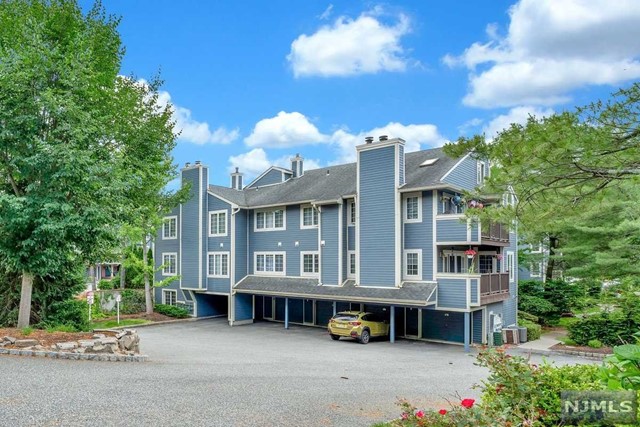 Located in the sought-after gated community of Cambridge Heights; this unit is only one of 9 in the complex. It could be one floor living with its own private ground floor entrance. Beautifully renovated, this smart home has new hardwood floors, new kitchen with quartz countertops/stainless steel appliances and renovated bathrooms! The open floor plan of the living and dining room w/fireplace, lead you to "light filled" french doors which open to the gardens and walkways leading to the pool & gym. The large ensuite primary bedroom along with a 2nd bedroom and full bath finish off the first floor. Huge bonus space in the lower level with 2nd fireplace which is the ultimate entertaining/family room/office/guest suite! Included in the lower level is laundry and storage. Experience "easy-living" with Clubhouse/Gym/Sauna/Pool/Tennis, 2 Train Stations, NYC bus pickup at the 24 hour security, great downtown and great schools! Easy entrance to unit on lower level from path on right side.