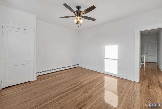 Fully renovated One Bedroom Unit - includes All new Kitchen appliances, New Bathroom, Hardwood Flooring and two built in A/C units. Tenants are responsible for Heat, Hot Water, Cooking Gas & Electric.Laundry available in the basement.