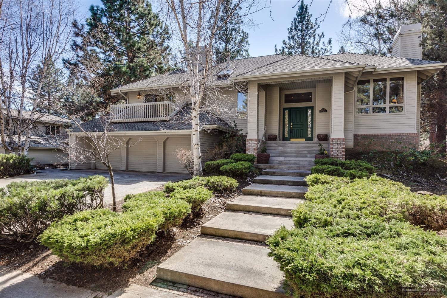 You will love this beautiful custom home in sought after Mountain High. The large lot is positioned on a quiet cul-de-sac with mature trees for ultimate privacy. This light and bright elegant two story home features-formal dining room, wood burning fireplaces, custom built-ins, Pozzi wood windows with wood shutters, skylights, and oversized laundry room. Master and junior suite are on the first floor and third bedroom used primarily as an office on the second. A must see!
