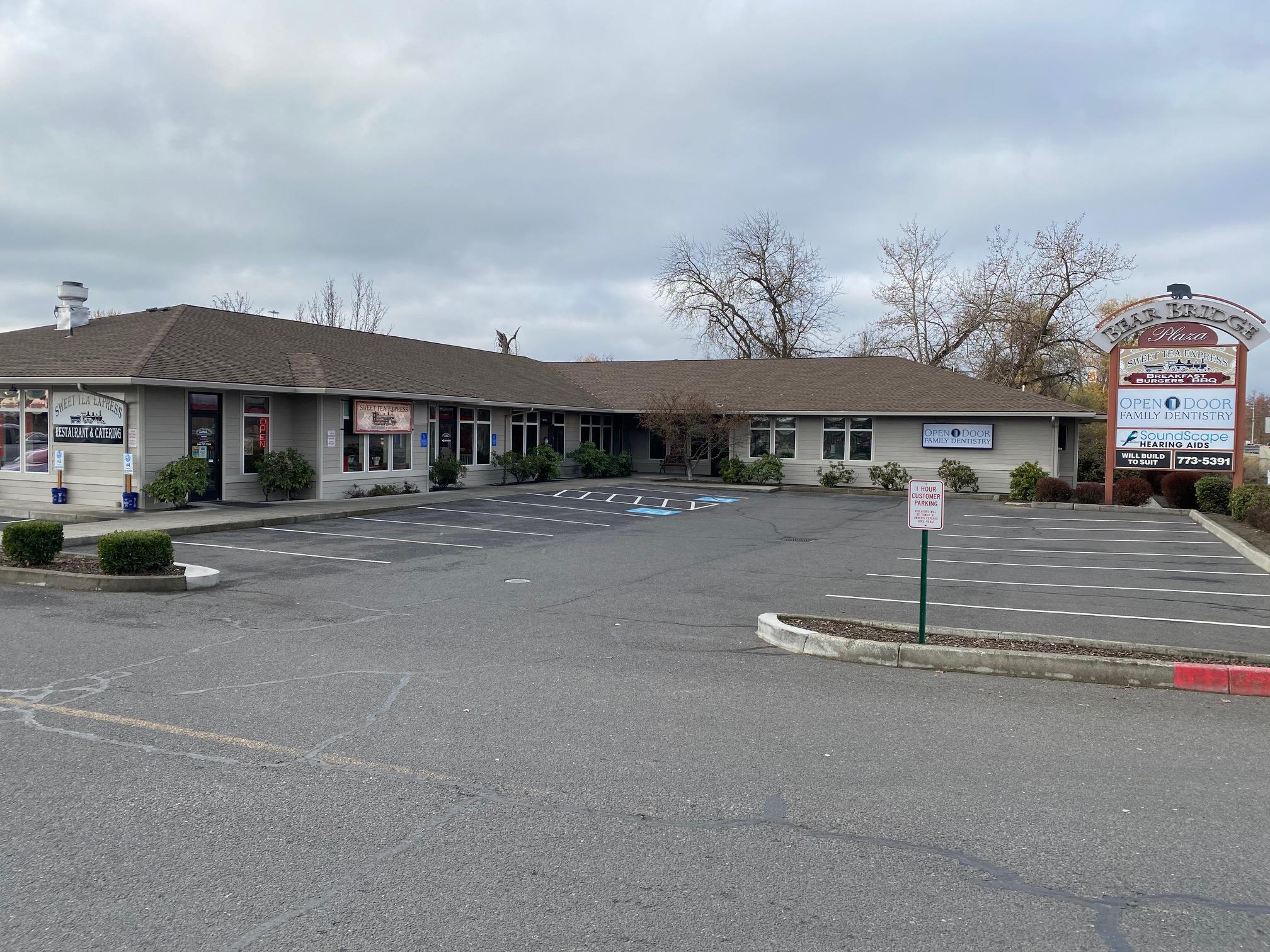 Excludes Current Tenants! MultiTenant retail/office building. Set up for 5 units. First building developed in master planned business park. Great location near Central Point Interchange, Fairgrounds and Airport. Deed will have deed restriction for any marijuana use, or related uses.  Additional 20 parking spaces to be constructed South of the building and a lot line adjustment will need to be approved prior to sale.