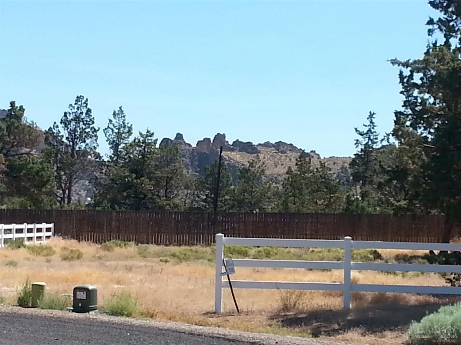 Spectacular Angus Acres subdivision with Smith Rock views! Everything is in place and ready for your new home to be built. The homes in this area were all built on half acre lots and most by the same local, custom builder. This has to be one of the nicest and most affordable areas to live in Central Oregon. The area is unique, the lot is amazing!
