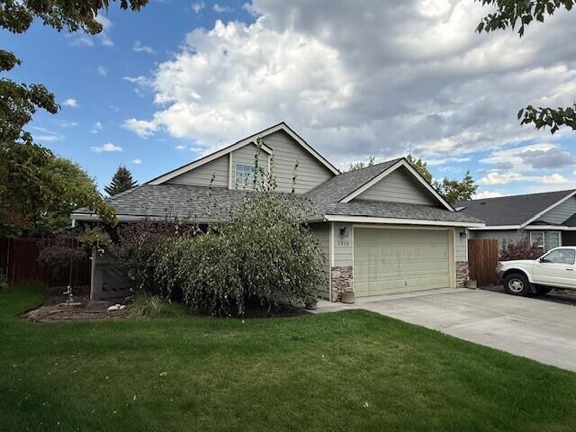 Welcome to your dream home nestled in a quiet neighborhood on the east side of Bend, where everyday convenience meets serene living. Built in 1999, this charming single-level house boasts 1,632 sq/ft of open concept space, perfect for comfortable family living. With three spacious bedrooms and two bathrooms, this residence offers ample room for relaxation and entertaining. Set on a beautifully landscaped .14-acre corner lot, the property is not only a visual delight but also a serene retreat where you can unwind after a long day. Just minutes from Big Sky Park, Providence park, a variety of food carts serving local delicacies, cozy coffee shops, and essential medical facilities including St Charles hospital and many more. Don't miss your opportunity to see this wonderful home that is close to all that the east side has to offer!