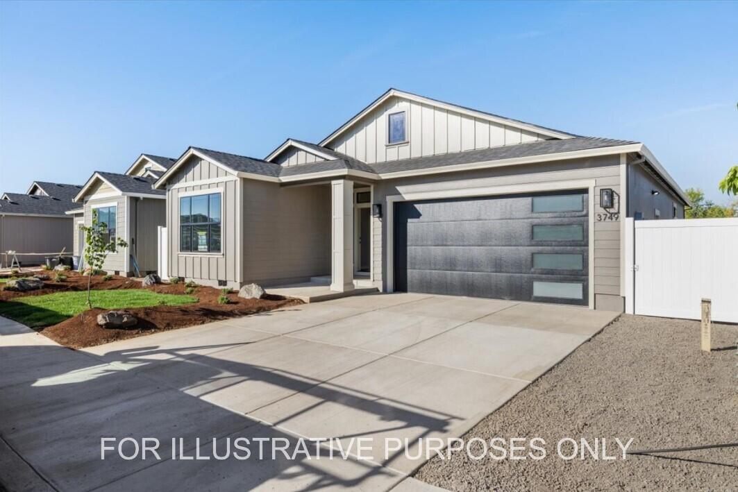Introducing brand new 2025 high-end construction - built with pride by Bob Fellows Construction, a trusted builder with 30+ years of excellence in our valley. This remarkable property boasts too many upgrades to list. Step inside & enjoy 9ft ceilings throughout. Split bedroom floor plan offers privacy, w/2 bedrooms & 1 bathroom up front & a luxurious primary suite w/incredible bathroom in the back. Upgraded vinyl plank flooring throughout the entry, kitchen, & dining area, complimented by tile in the bathrooms & laundry room, & carpet in bedrooms. The kitchen is a chef's dream, featuring quartzite countertops, huge island, custom cabinets w/soft close, SS whirlpool appliances w/a natural gas oven, upgraded lighting, including under & over cabinet lighting. The primary suite is a sanctuary w/coffered ceilings & a spa-like bathroom w/gorgeous tile, walk-in tile shower, walk-in closet, extra cabinets, +more. Fully fenced & landscaped w/2-car garage. MUST TOUR! Est completion 10/31/2025.