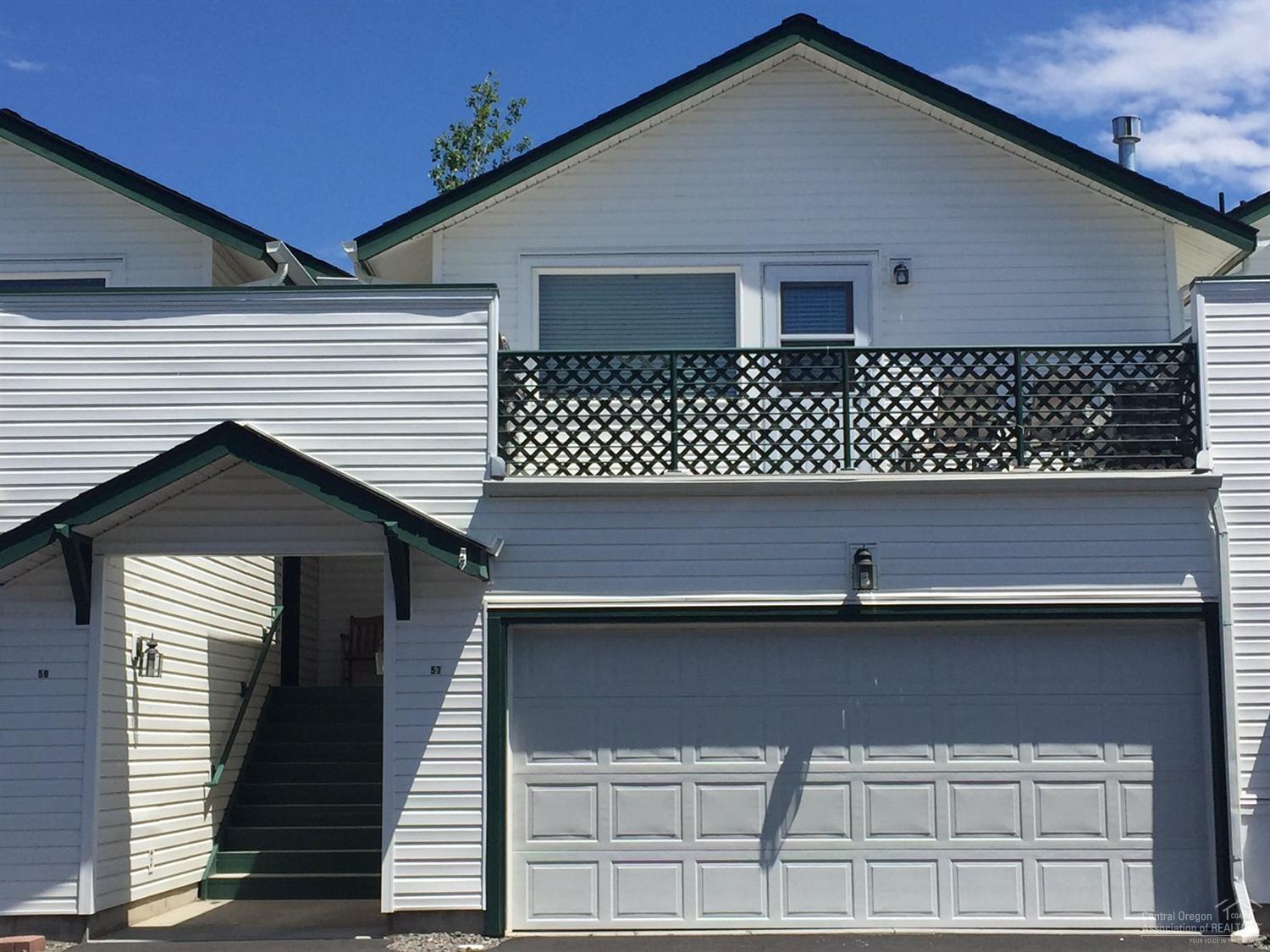Desirable Boulder Brook Unit Two story close to the dry canyon. The living area access to the loft area for great views of the cascades. Renters are paying $1375 a month. There are month to month.