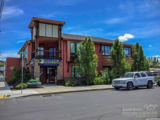 Newer High End Building in High Traffic location on Greenwood Ave. close to downtown Bend! Long Term Owner will lease back as a tenant and do a 5 year lease with an additional 5 year option or vacate for buyer\user!! Construction is ICF (Insulated Concrete Forms) and all finishes and systems are high end, 4 separate zone heating & A\C systems, solid metal duct systems, automated lights, alarm and automatic door lock system, sprinkler system and more.Adjacent IL zoned lot with shops for sale too!!