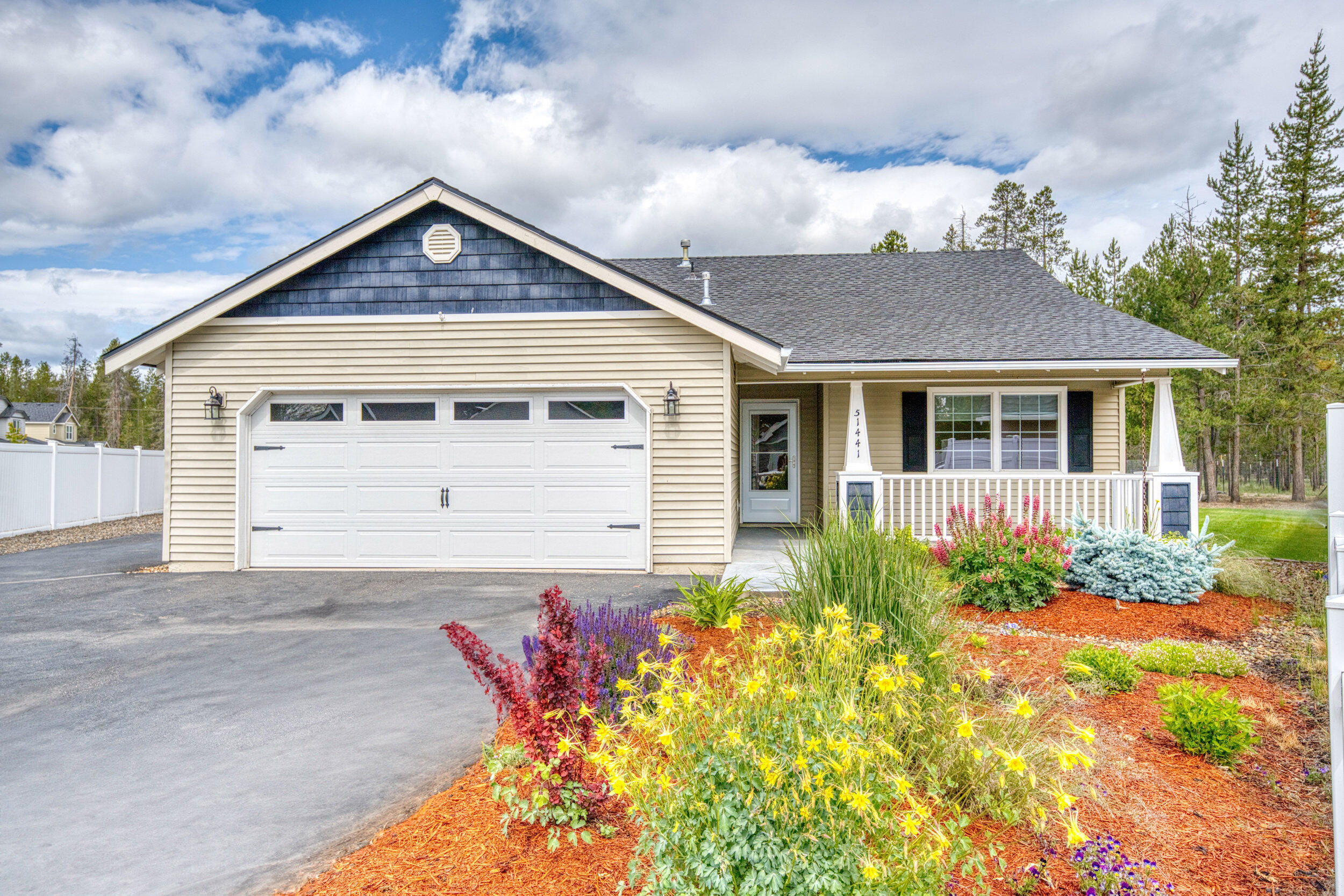 This charming home sits in one of the area's most sought-after neighborhoods on a quiet cul-de-sac with a generous 0.25-acre lot. The yard is fully landscaped and newly fenced with durable vinyl, creating a private outdoor retreat. Recent updates include a brand-new roof, while added features such as full RV hookups, a spacious 14' x 25' covered patio, two storage sheds, and sprinklers in both front and back make this home as functional as it is beautiful. Inside, you'll enjoy a cozy gas fireplace and a split-unit air conditioner in the great room for year-round comfort.

Conveniently located near Finley Butte Park, playgrounds, pickleball courts, shopping, and quick access to Highway 97, this home is perfect for both everyday living and adventure. With skiing, fishing, hiking, and biking all close by—not to mention 300 days of Central Oregon sunshine—you'll have endless opportunities to enjoy the outdoors.