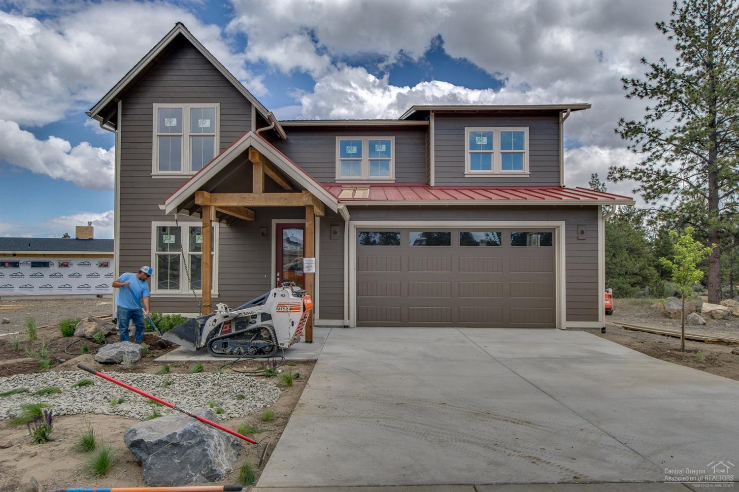 Fabulous farmhouse style home by Stone Bridge Homes features 4 bedrooms plus a den and stunning finishes. This home offers plenty of space with an open great room concept and a spacious garage with room for 3 cars or a shop. Sitting on a large .25 acre lot in popular Hidden Hills neighborhood in SE Bend this home is the epitome of Bend living.