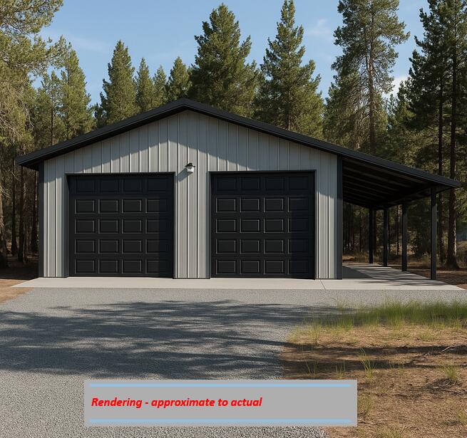 Looking for a secure, and private solution to protect your valuable investments—whether it's an RV, boat, luxury vehicles, or recreational gear? This brand-new, 2000SF custom-built storage retreat offers peace of mind and effortless access, nestled on over half an acre of serene, forested land just minutes from Sunriver, Caldera Springs, and Crosswater.
A newly installed well provides clean, reliable water, and the property is ready to equip with modern connectivity—including TDS internet or satellite, ideal for remote monitoring and lifestyle convenience.
Whether you're seeking a sophisticated staging area for your outdoor adventures, a peaceful escape for weekend glamping (with county-permitted camping), or a secure haven for your prized possessions, this thoughtfully located property is your launchpad. With over 250,000 acres of National Forest, the Deschutes River, and Mt. Bachelor nearby, you'll enjoy world-class recreation without sacrificing comfort. Drive by and Call Today!