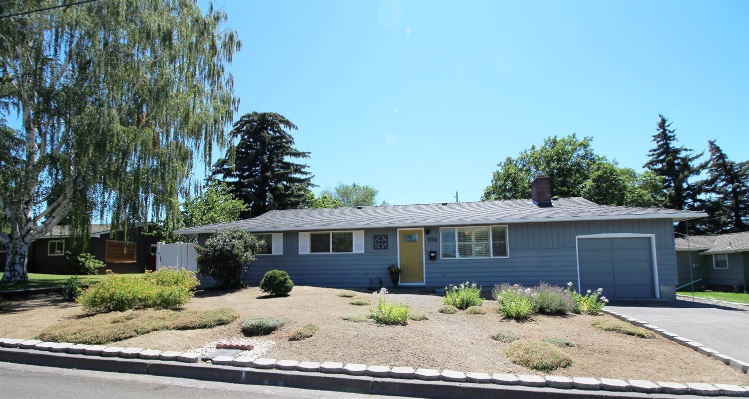 Charming single story Mid Century home on .20 ac. Located steps to Dry Canyon & close to restaurants, shopping & schools. Beautiful floor plan w/plantation shutters in the living rm & new window treatments throughout. The home boasts refinished original oak floors. New roof, exterior paint, gutters & doors completed in 2016. Bathroom has tile flooring & counter tops. White vinyl fencing in the backyard. The oversized lot has room for an additional garage, shop or RV. A light & bright home that you must see!