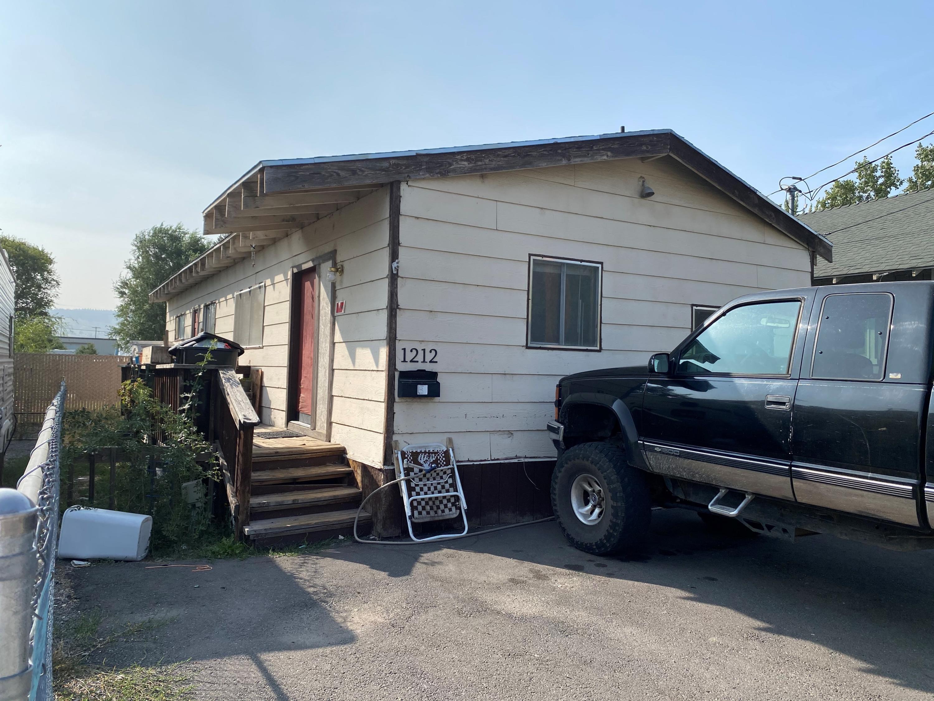 Spacious three bedroom, one bath with natural gas forced air heat.