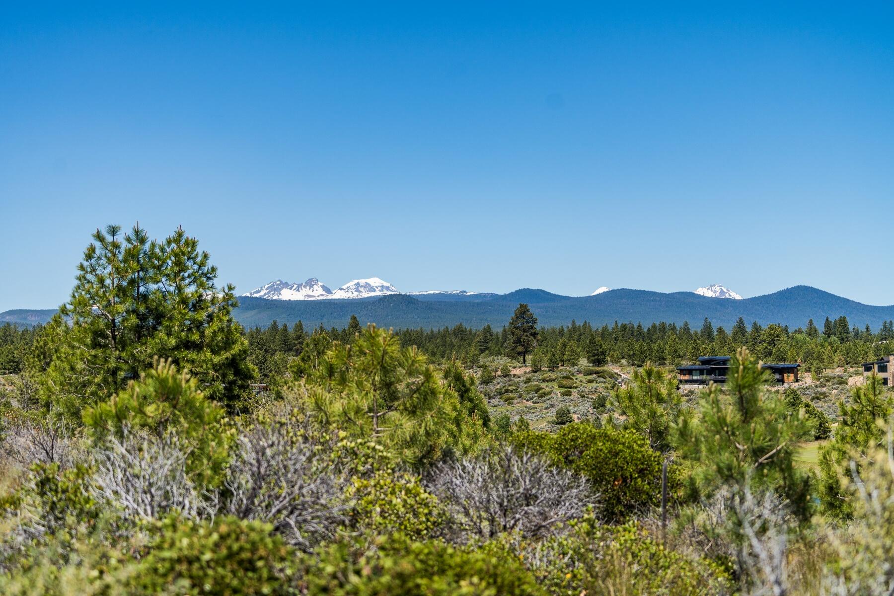Imagine creating your dream home on one of the most desired homesites in Tetherow. This special piece of land is perched above the 2nd and 7th holes, offering breathtaking, unobstructed Cascade Mountain views and overlooking the famed Kidd's Corner. With its coveted private location, you'll enjoy access to world-class amenities while embracing the tranquility of this award-winning community. Plus, you'll be just minutes away from downtown Bend, mountain biking on Phil's Trails, or a powder morning at Mt. Bachelor. Walk this spectacular lot in person to fully experience its grandeur and beauty. Surrounded by unique 270-degree views and remarkable topography, your dream home is waiting to be built! A full set of house plans by the esteemed Portland architecture firm Giulietti Schouten Weber Architects is available with the sale of the lot. Buyer is responsible for Golf or Social Membership.