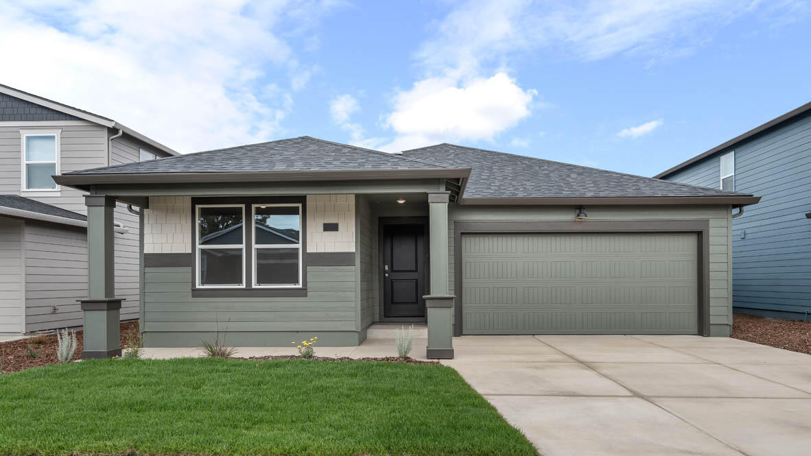 Black Friday Sales Event! New construction homesite in Medford! Move in Ready! The marvelous Maple at Addysen Park is a stunning single-story home with 4 bedrooms, 2 bathrooms, and a 2-car garage, offering 1,754 sq. ft. of thoughtfully designed living space. Enjoy mornings on the charming covered front porch, then step into an open-concept great room featuring a cozy fireplace, dining area, and a stylish kitchen with solid surface countertops, shaker cabinets, island, and stainless-steel appliances. The private primary suite includes a double vanity and walk-in closet, while a tucked-away fourth bedroom is perfect for a home office or hobby room. A full laundry room and extra storage complete this beautiful one-level home. Receive a closing cost credit with use of builder's preferred lender. Open Sat. - Wed. from 9:30 AM - 4:30 PM, Thurs. - Fri. by Appointment Only. Photos are representative of plan; features/specs may vary.