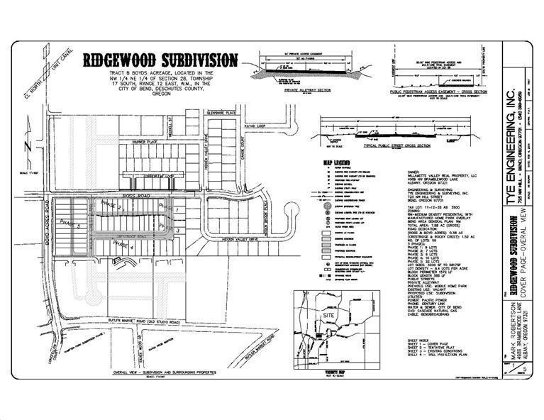 66 lot subdivision already plot approved by City of Bend and ready to be developed in booming NE Bend neighborhood. Awesome location and opportunity! Prepaid SDC credits totaling approx. $411,000. Don't miss let this opportunity pass you by...