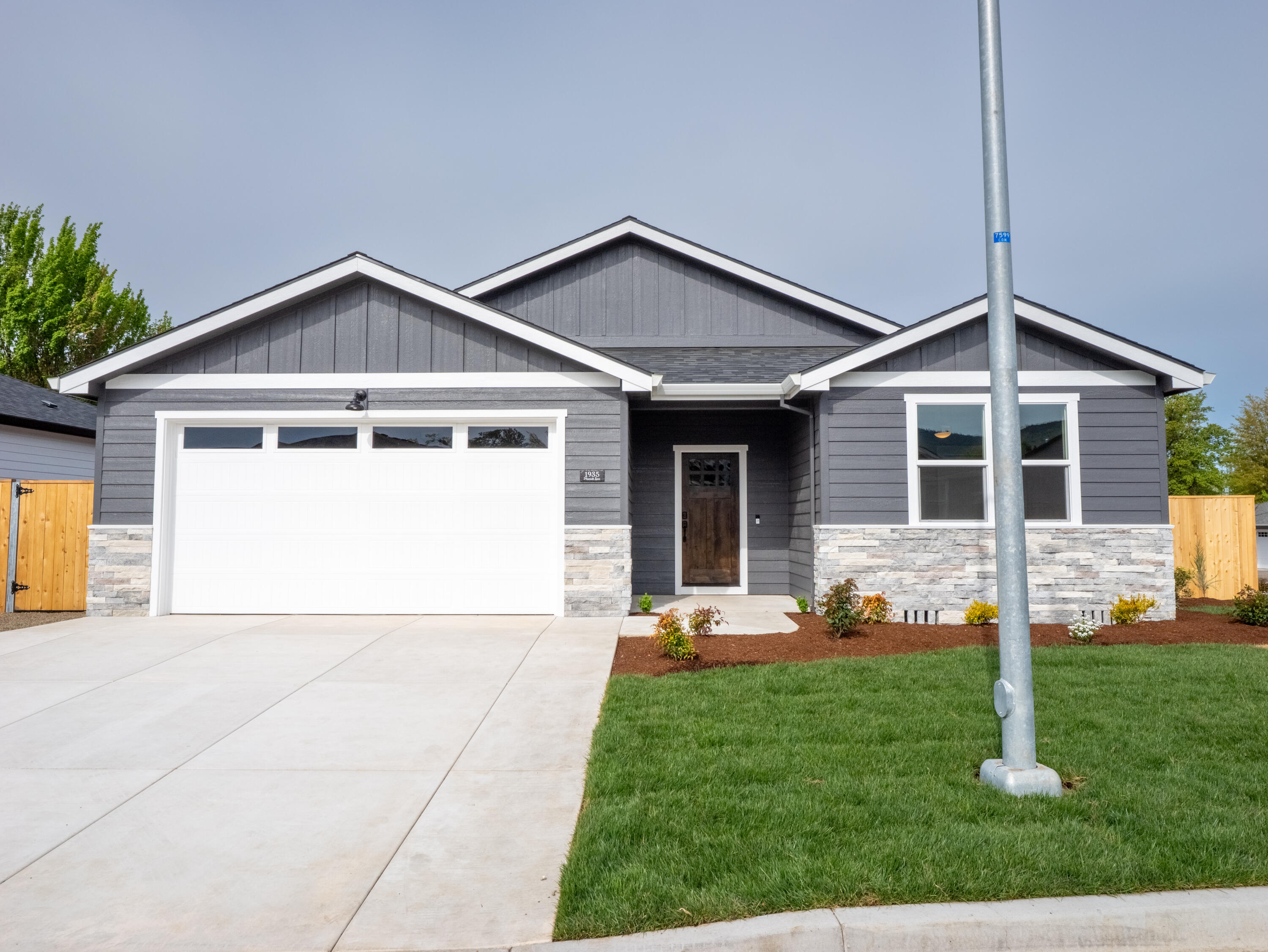 Another Quality Home by Galpin Homes, this brand new construction boasts a single level 3 bedroom 2 bath home has all the touches and extras you expect from this Builder of High Quality Homes. Nice .21 acre lot with tons of potential. Open Floor plan kitchen granite counters, a large island, pantry, Laminate, carpet, and vinyl plank throughout. Large laundry room granite, and upgraded lighting throughout the entire home.