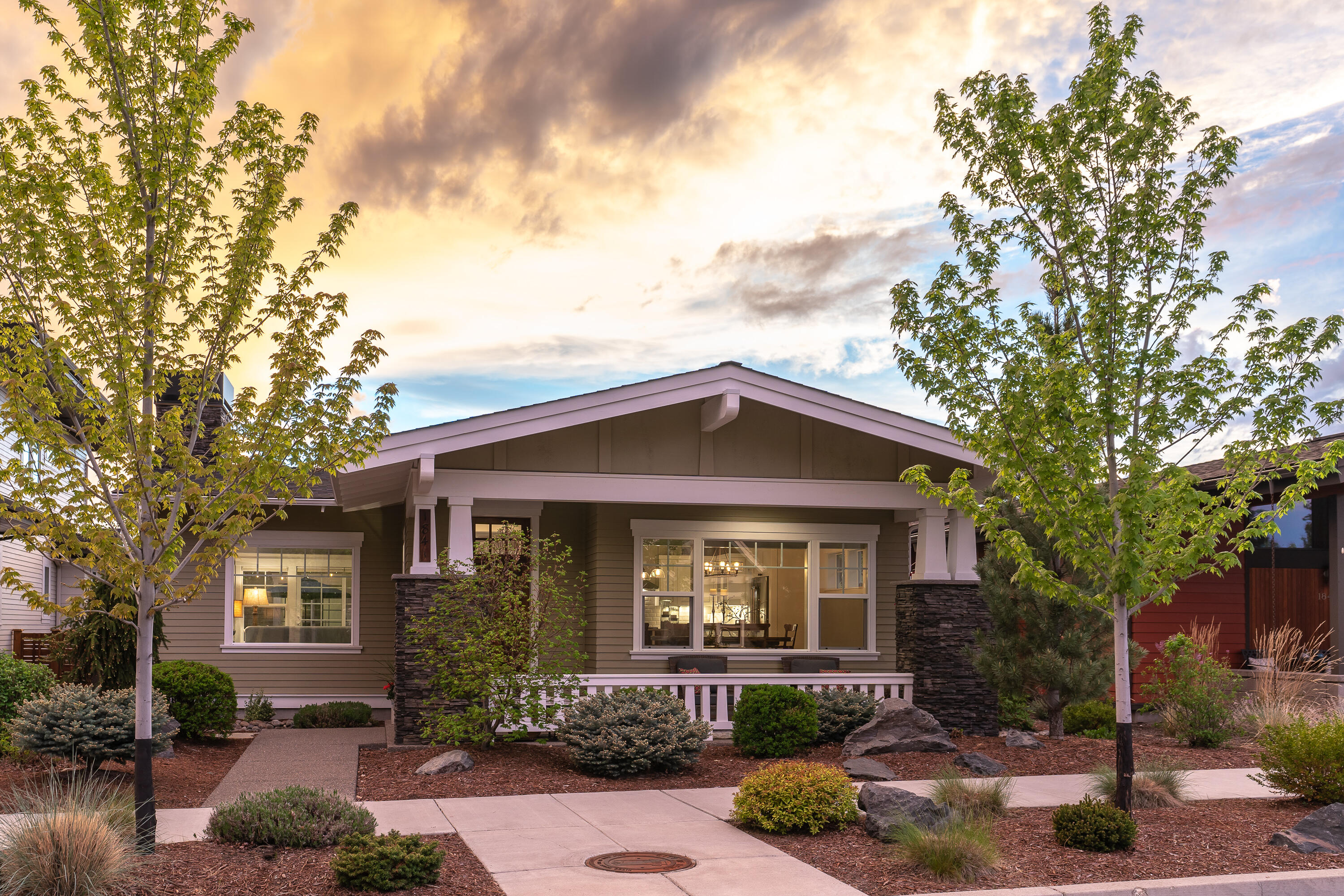 This exquisite home located in the coveted Northwest Crossing neighborhood near Discovery Park. Situated on a quiet street, this home features 2002 sq ft of living space, split between three bedrooms, two bathrooms, a den/office and a tandem 3-car garage. The open concept living and dining room is complemented by expansive windows and beautiful views of the private outdoor courtyard. The functional kitchen has stylish, high-end finishes and stainless-steel appliances. The primary bedroom suite has a luxurious primary bathroom with a generous double vanity, soaking tub, separate tiled shower, and walk in closet. The remaining bedrooms are generously proportioned and perfect for family or guests. This lightly lived in home with custom features, built-ins throughout and an unbeatable location, this home is ready for its new owners. Schedule a viewing today!