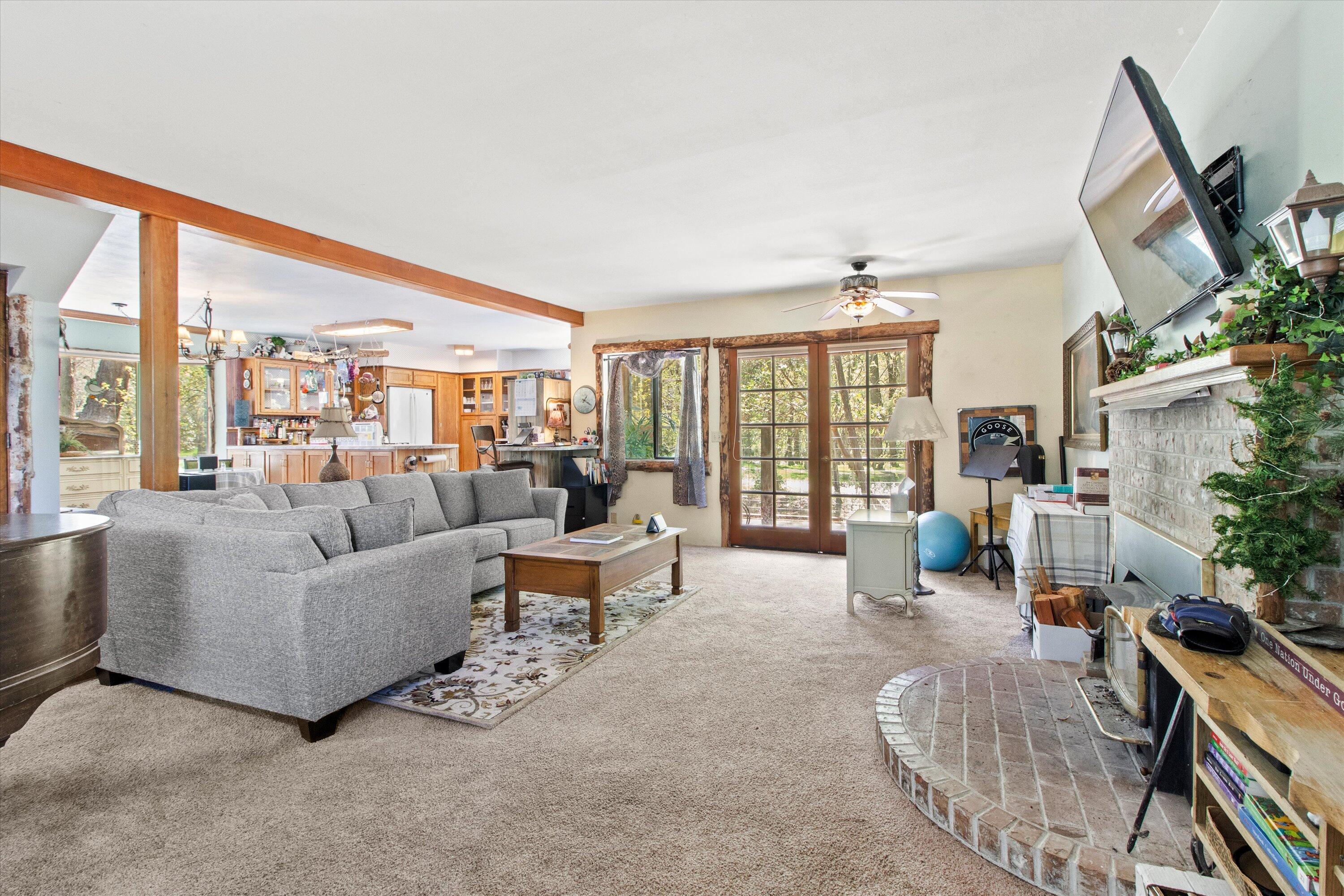 Beautiful multifamily set up, or short  term rental opportunities. Located on the Applegate River. River Park set up has built-in barbecue and power. 8.34 acres with water rights,  featuring multiple gardens, pastures and barns. Multiple outbuildings for storage. Gated, private, tree line driveway with house sitting off the road making it very peaceful and quiet. Besides the 2400 square-foot main house, property has three additional units for multifamily or short term rental.  Previously operated as a licensed, short-term rental that did well. This is a must see property.