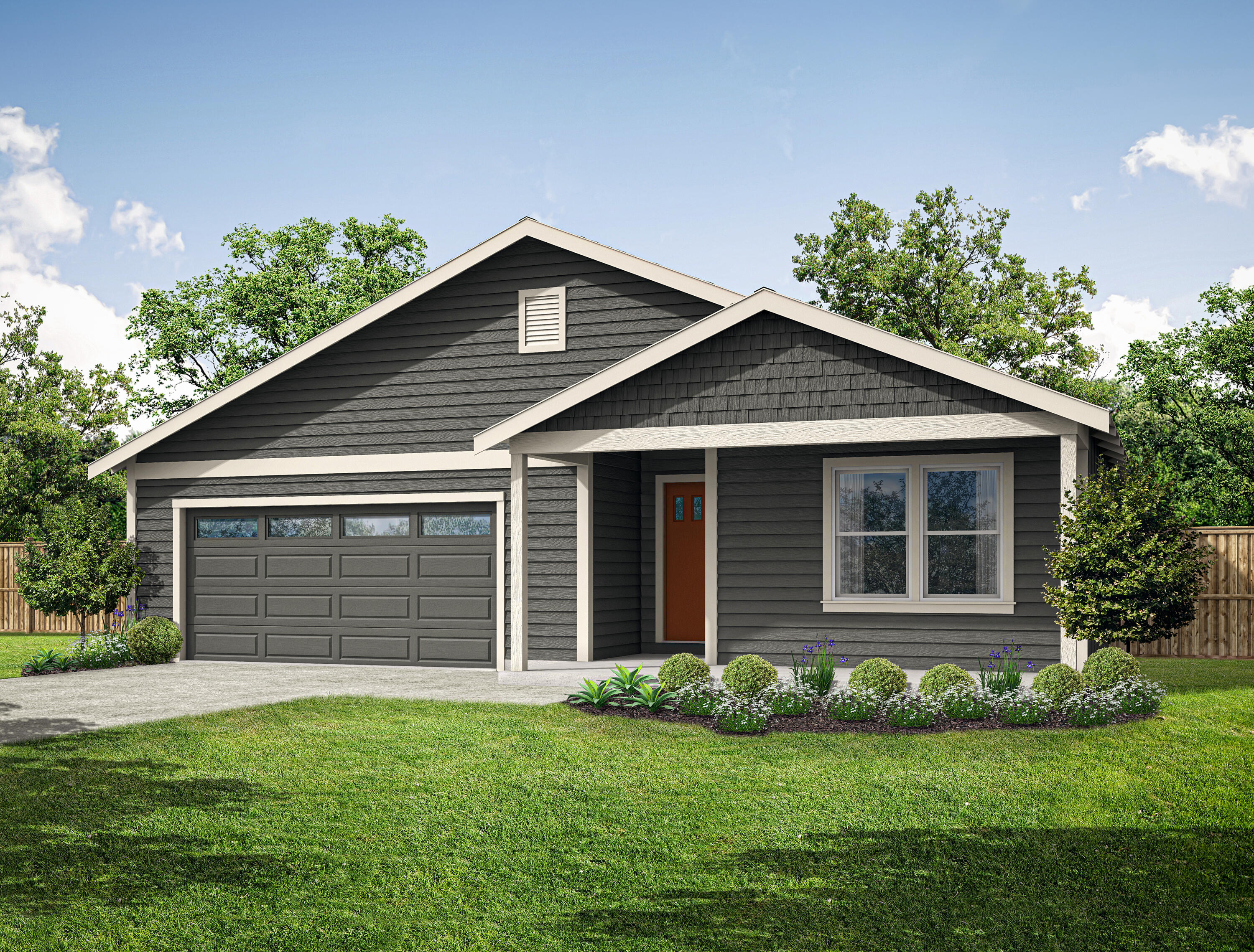 2% Lender Credit Offered for a Limited Time!
Welcome to Sagebrook Estates! This thoughtfully designed single-level home features 3 bedrooms, 2 bathrooms, and a spacious great room layout filled with natural light. Modern finishes include LVP flooring, plush carpet, and a stylish kitchen with quartz countertops, stainless steel appliances, and generous storage. Enjoy year-round comfort with a ductless heating/cooling system and endless hot water from the tankless water heater. Energy Star certification means improved efficiency and lower utility costs. The home also offers a double-car garage and professionally landscaped front yard. Located in the desirable Sagebrook Estates community, you'll enjoy a peaceful neighborhood while being close to parks, schools, and local amenities. Perfect for relaxing or entertaining, this home blends comfort, function, and style. Don't miss your chance to own in this growing Madras neighborhood!