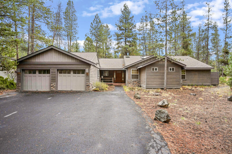 Come see this beautiful 5 bed 5 ½ bath Sunriver home in a great location.  You will love this well-appointed turnkey, fully furnished home that sleeps 14.  The home features 4 masters, main level living w/ an updated kitchen open to the living/dining area, Wood beam ceiling, Updated Kitchen/Bathrooms w/ Granite Counters, Game room w/ Classic video games & extra sleeping area/Murphy Bed, Jukebox, Covered Front Porch, Covered Hot Tub area, .35 acre lot backing common area w/ lodgepole pines providing extra privacy, Large back deck & additional paver area, 2 car garage with spacious additional paved parking.  Located in a convenient location – Walk to Mall, Grocery store, Shops, Restaurants, Sharc & Bike /Walking trails.  Enjoy all the Sunriver amenities: Walking/biking path, tennis, golf, kayaking, owner access to the boat marina, shopping and dining.  Plus, only 20 minutes to Mt Bachelor and several cascade lakes. Call your favorite realtor today to schedule your private showing.
