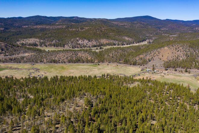 Presenting an extraordinary ranch spanning approximately 406± acres, nestled alongside Ochoco Creek, a mere 15 miles east of Prineville and at the foot of Ochoco National Forest. This serene and exceptional property offers endless possibilities as your new residence, secluded getaway, or cherished family retreat. Encompassing over 400± acres of picturesque creek bottom, fertile irrigated meadow, and wooded mountainside, this magnificent mountain ranch boasts 82.2± acres of valuable water rights sourced from Ochoco Creek, providing ideal grazing grounds for your livestock. The forested uplands create a thriving habitat for local wildlife, granting unparalleled opportunities for observation and hunting. Additionally, the meadow and riparian zones serve as remarkable sanctuaries for diverse wildlife and waterfowl. This renowned ranch and its surroundings are revered for their superb Rocky Mountain elk hunting and plentiful deer hunting, complete with two landowner preference tags.