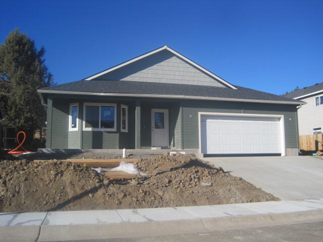 New Construction home in Southview Subdivision! Open concept floor plan, Stainless steel Gas Cookstove, Microwave, and Dishwasher. LVP flooring in Living Space and Laundry Room, Solid Surface Countertops with intergrated sinks, Natural Alder Custom Cabinets, Tile Bathroom Floors, Primary Shower is all tile, Laundry room has Utility Sink and Custom Alder Cabinets, Large walk in Pantry in the Kitchen, Covered Patio w/access from the kitchen area. Attached 2 Car garage with Opener, All Fenced. One year Builders Warranty. No Landscaping!