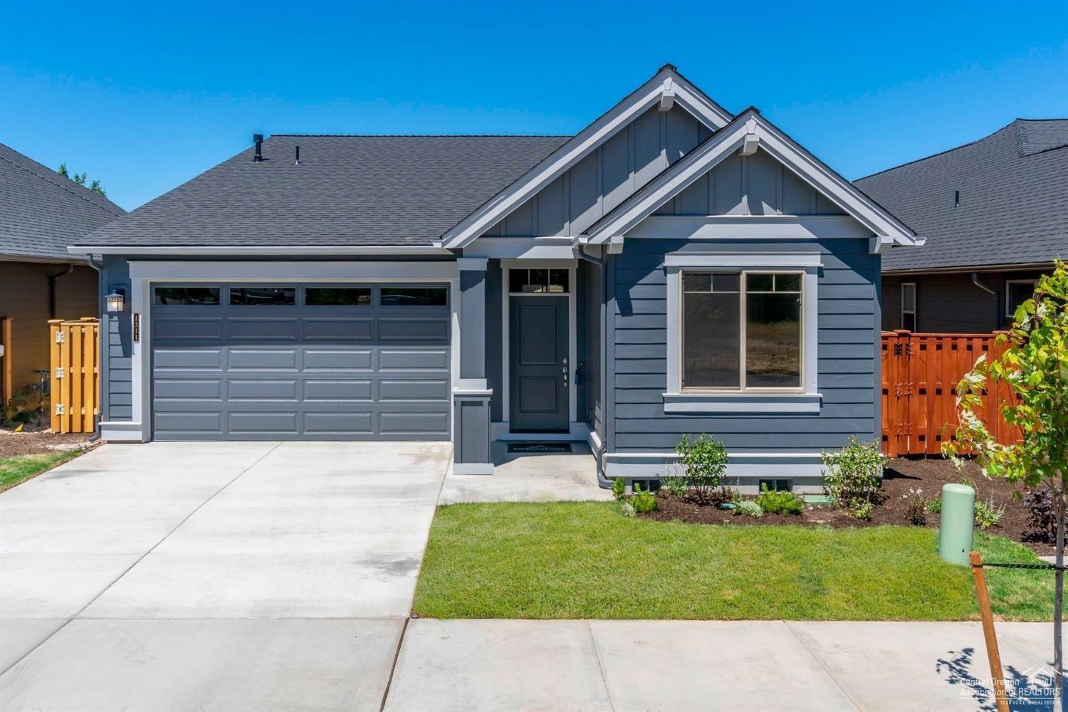 Wonderful Wagner floorplan beautifully designed single level home built by award winning Pahlisch Homes! Open concept kitchen/dining/great room. Vaulted great room, cozy gas fireplace and expansive sliding door leading out to large covered back patio. Quality finishes include: stylish white wood cabinets, Quartz kitchen & bathroom counters, large kitchen island, stainless steel appliances, luxury vinyl plank flooring throughout main living/kitchen/dining/bathrooms, double wall construction for added insulation, HardiePlank lap siding, masonry, gutters and completely fenced . Middle bedroom includes private bathroom suite and could be used as second master bedroom. Beautifully maintained neighborhood off of SW Canal with easy access to Bend or Redmond. Photos of similar home, specs vary. Model open Fri-Sun, 12-4.